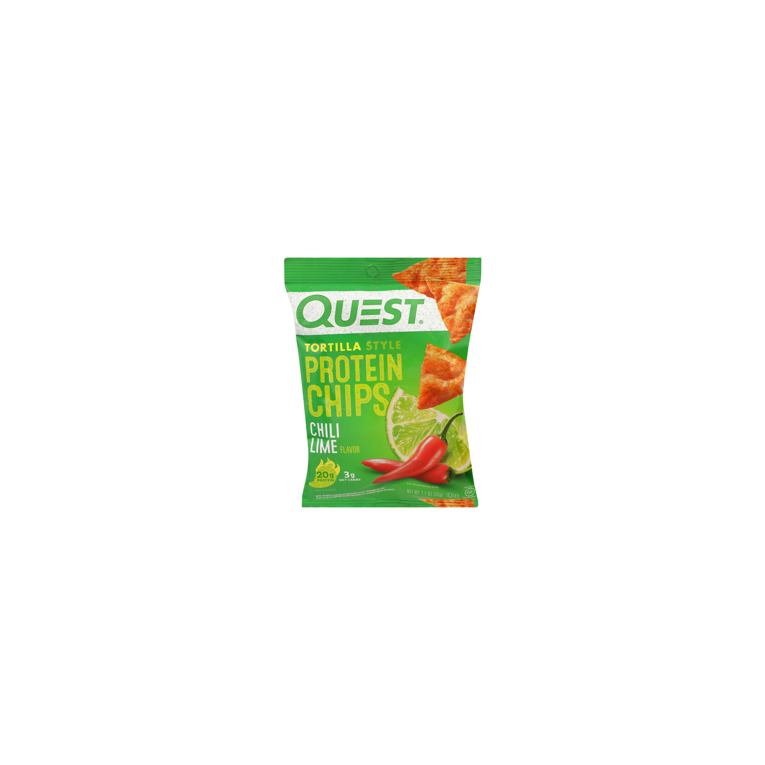 QUEST Tortilla Style Protein Chips - 1.1 Ounce Image 1 of 2