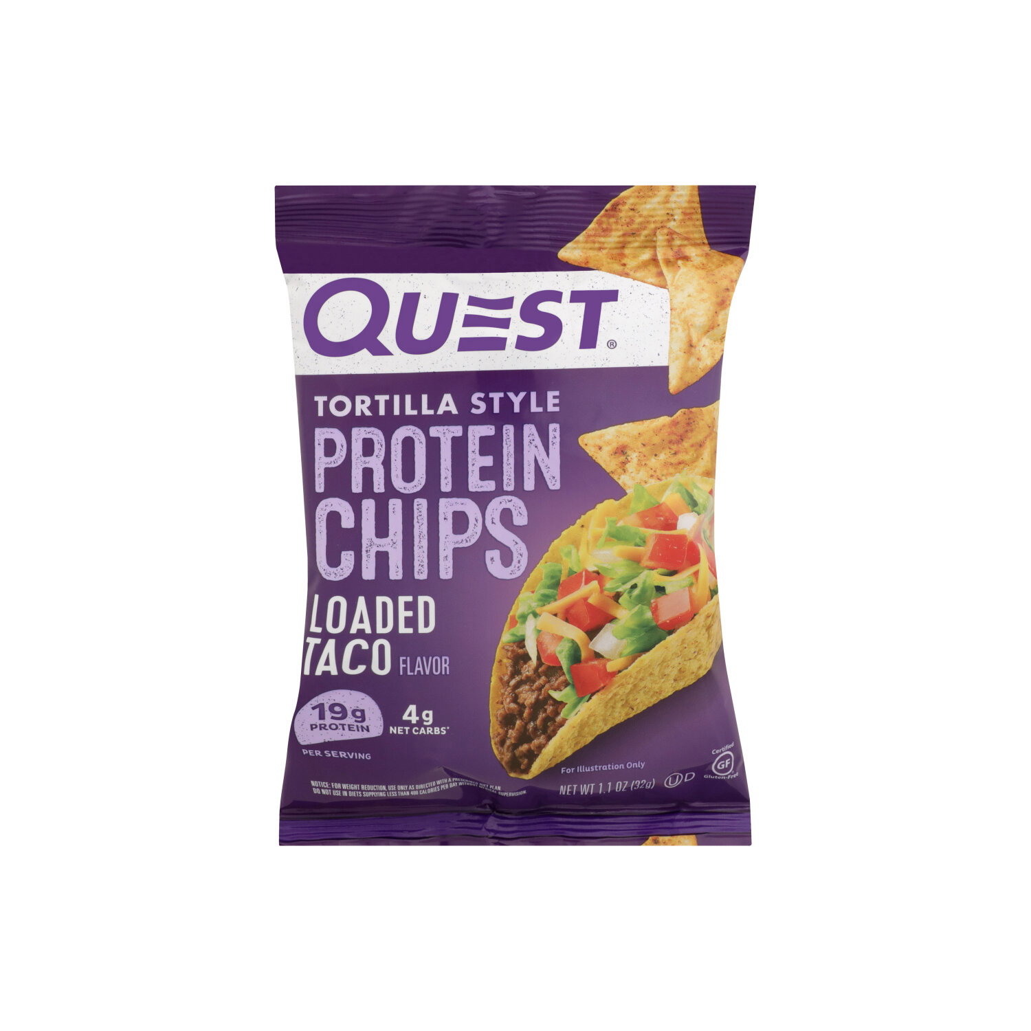 QUEST Tortilla Style Protein Chips - 1.1 Ounce Image 1 of 2