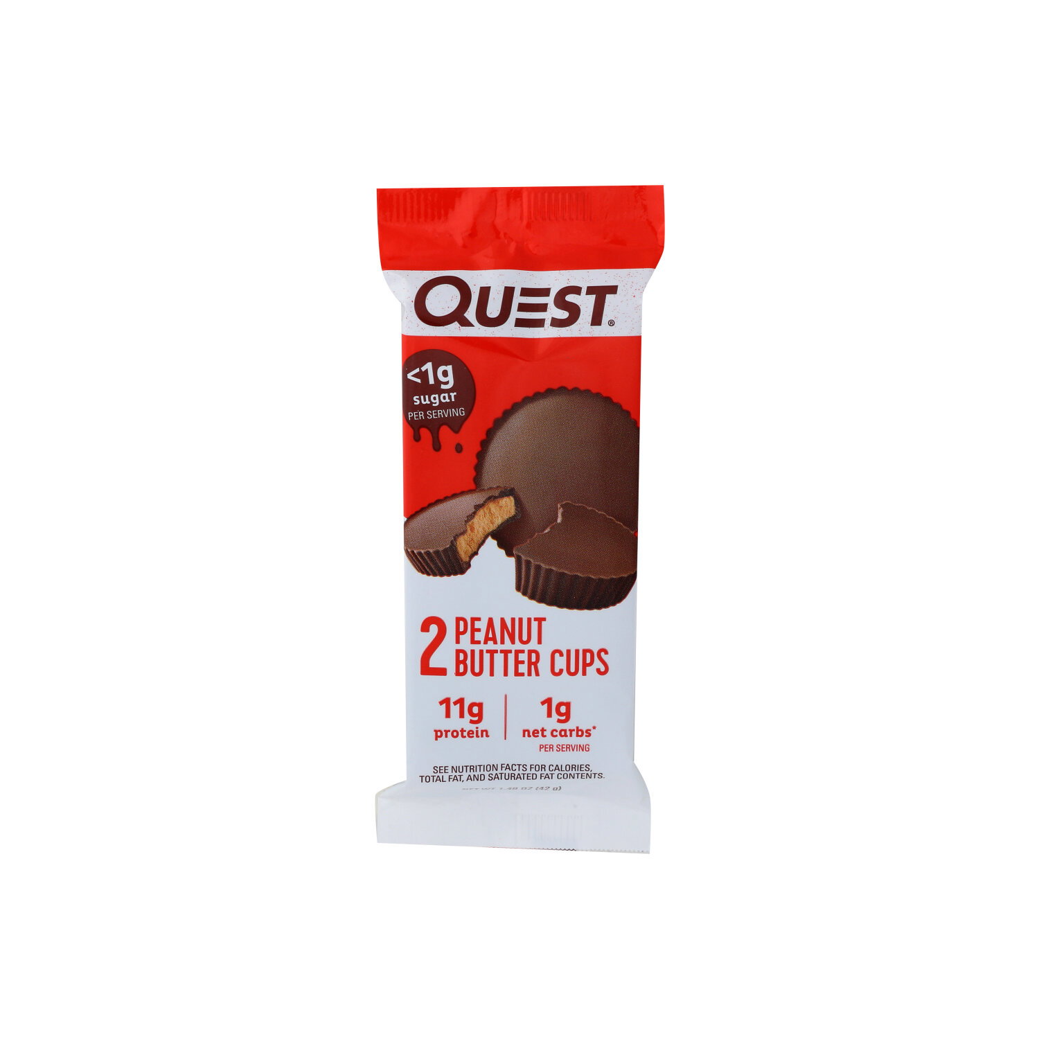 Quest Peanut Butter Cups Chocolate - 0.74 Ounce - 2 Count