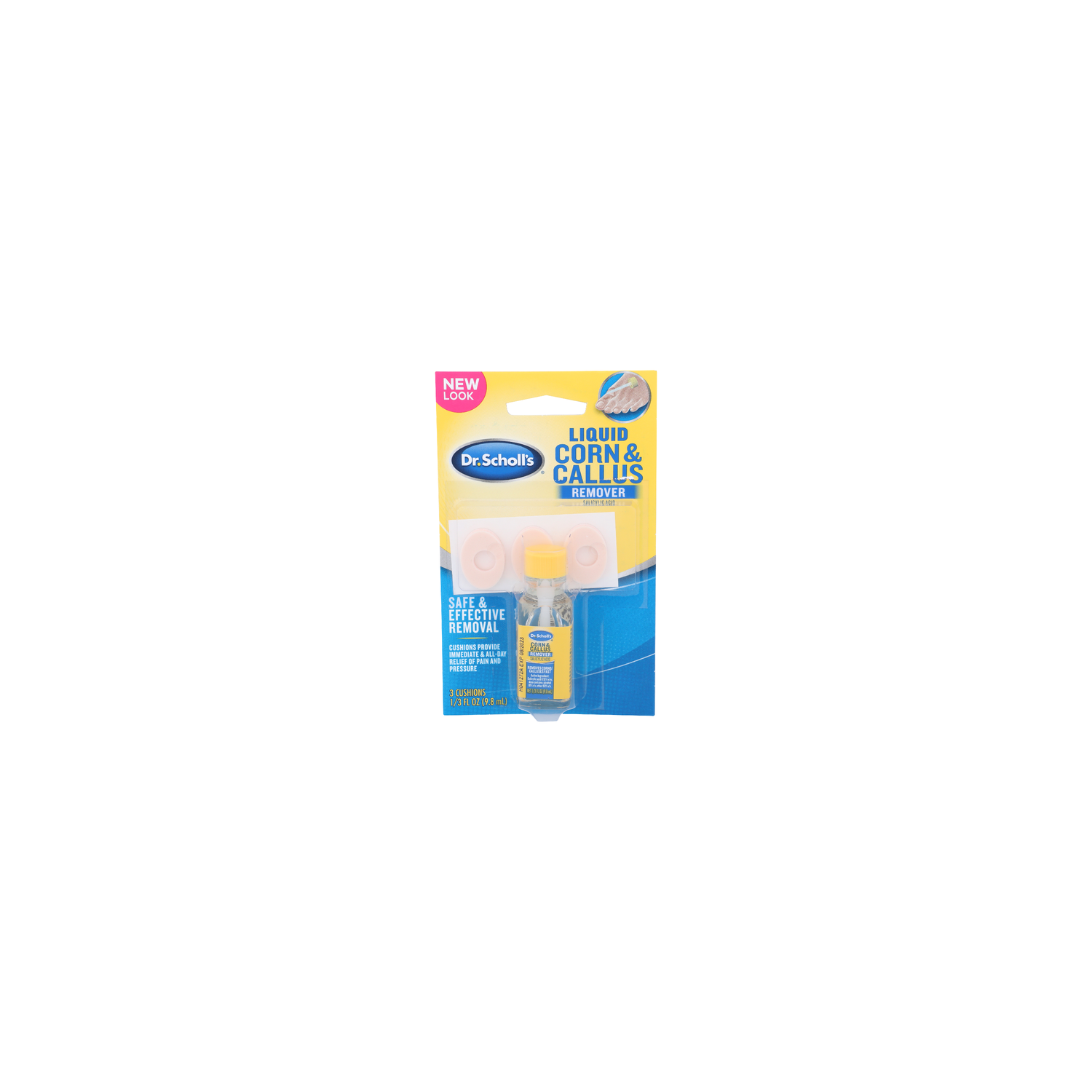 DR. SCHOLL's Liquid Corn & Callus Remover - 0.333 Fluid Ounce - 3 Count Image 1 of 4