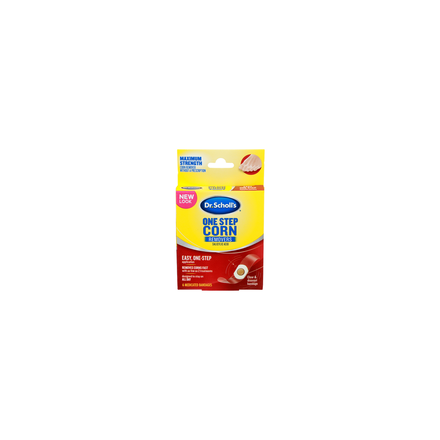 DR. SCHOLL's Maximum Strength One Step Corn Removers - 6 Count Image 1 of 2