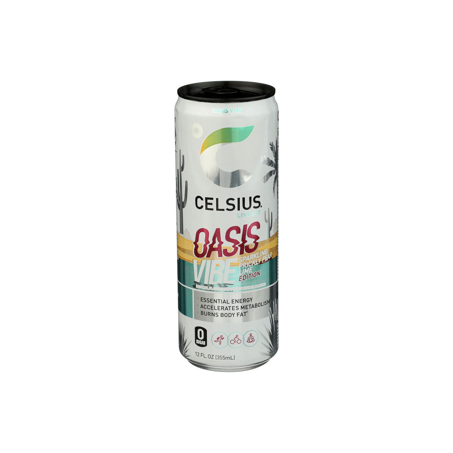 Celsius Oasis Vibe Sparkling Single Can - 12 Fluid Ounce