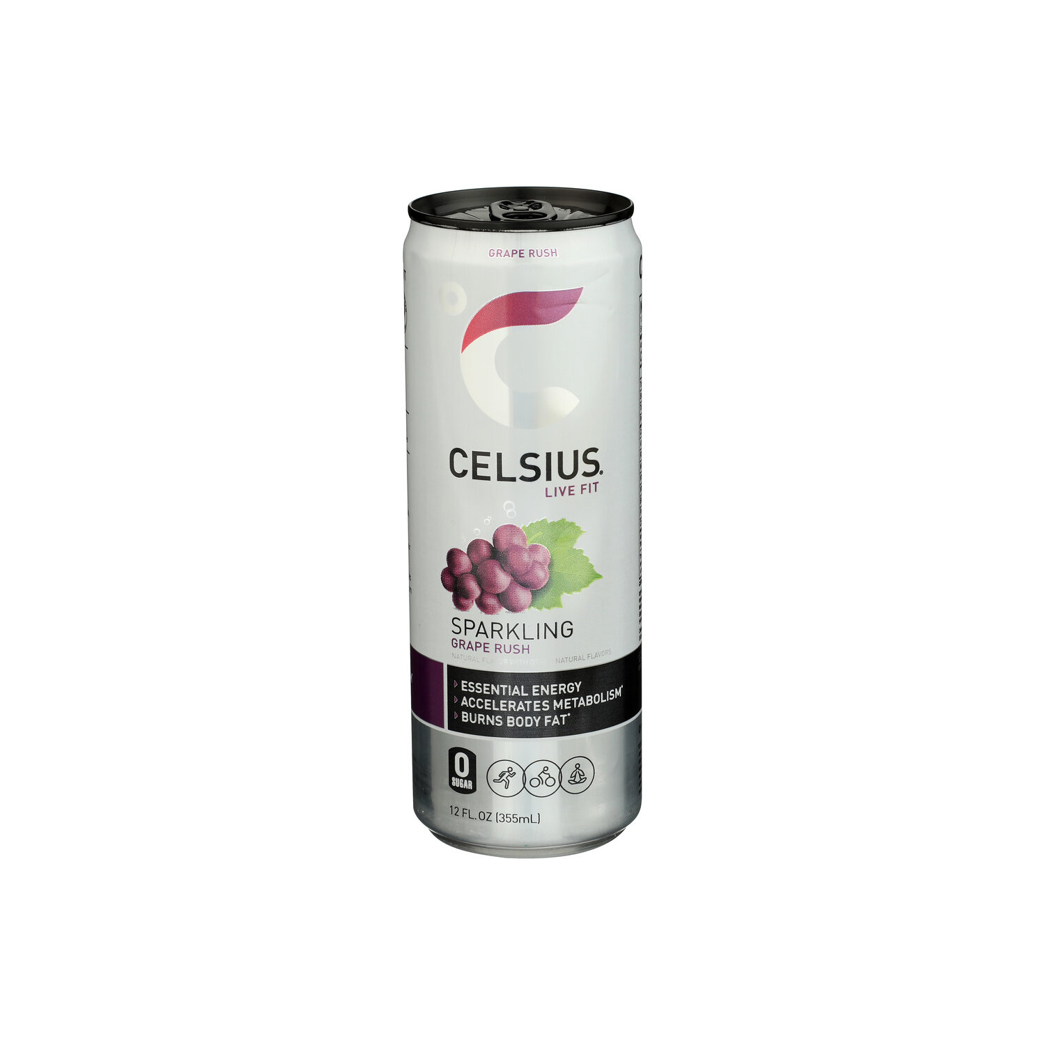 Celsius Grape Rush Originals Sparkling - 12 Fluid Ounce Image 1 of 4