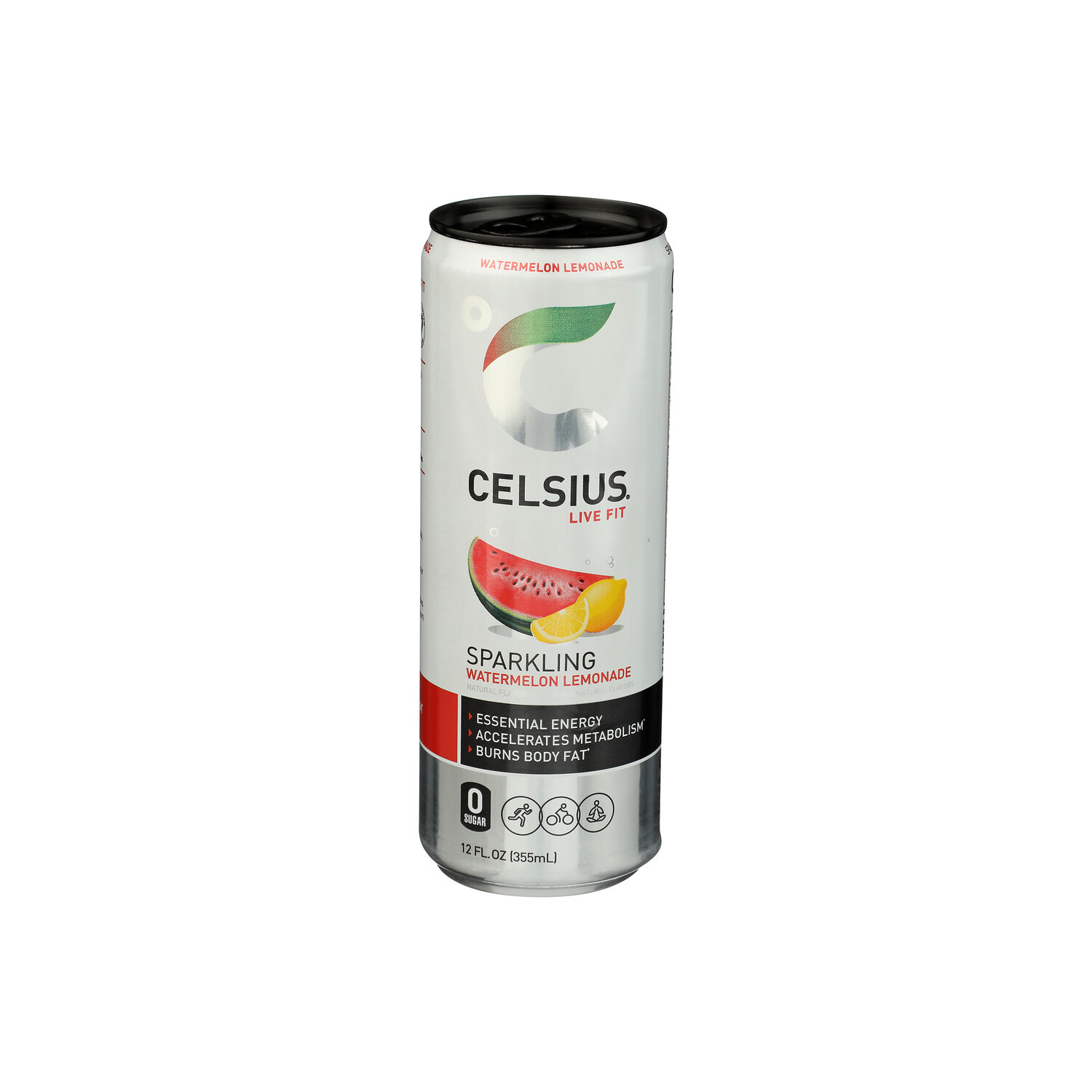 Celsius Watermelon Lemonade Sparkling Single Can - 12 Fluid Ounce Image 1 of 4