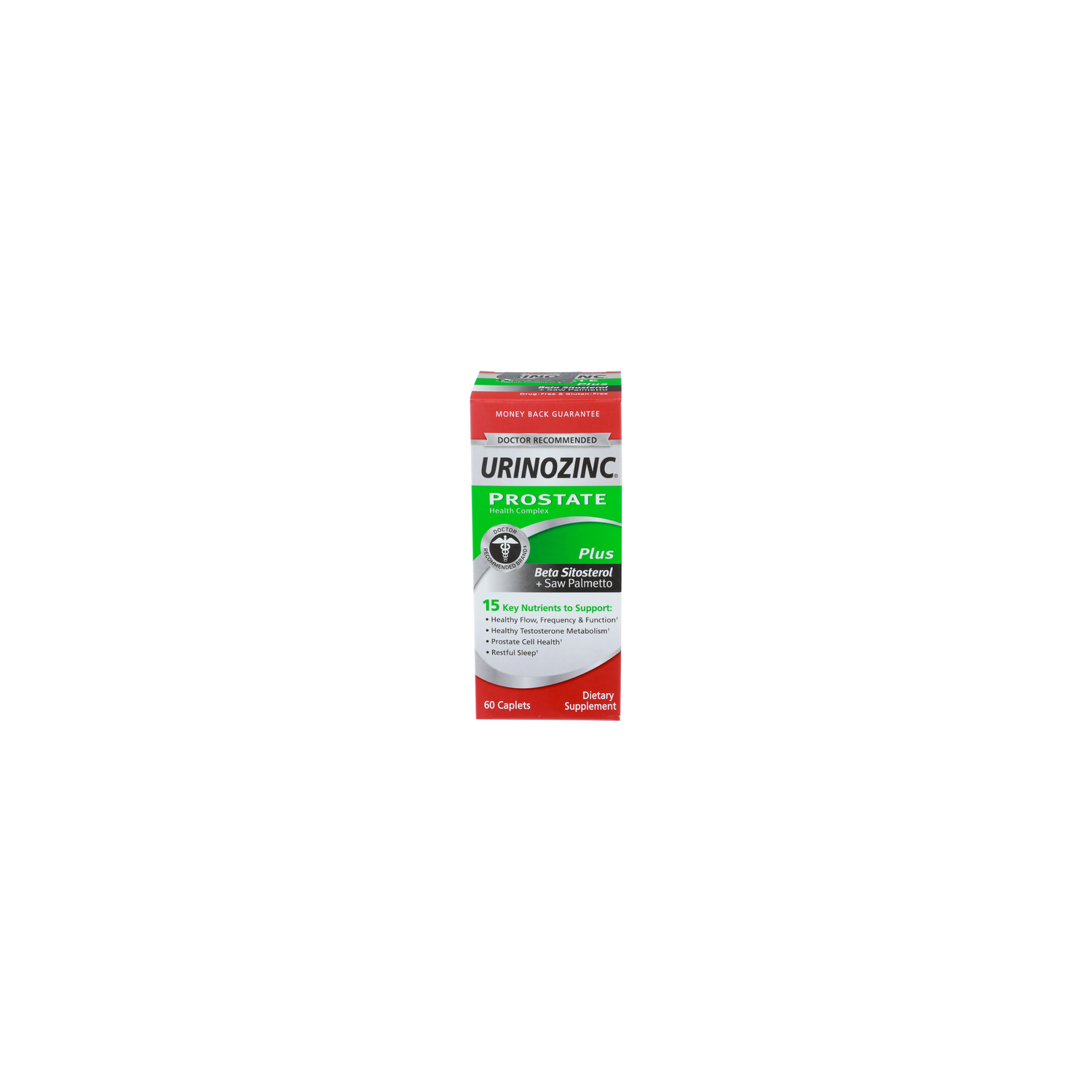 Urinozinc Prostate Health Complex - 60 Count Image 1 of 2