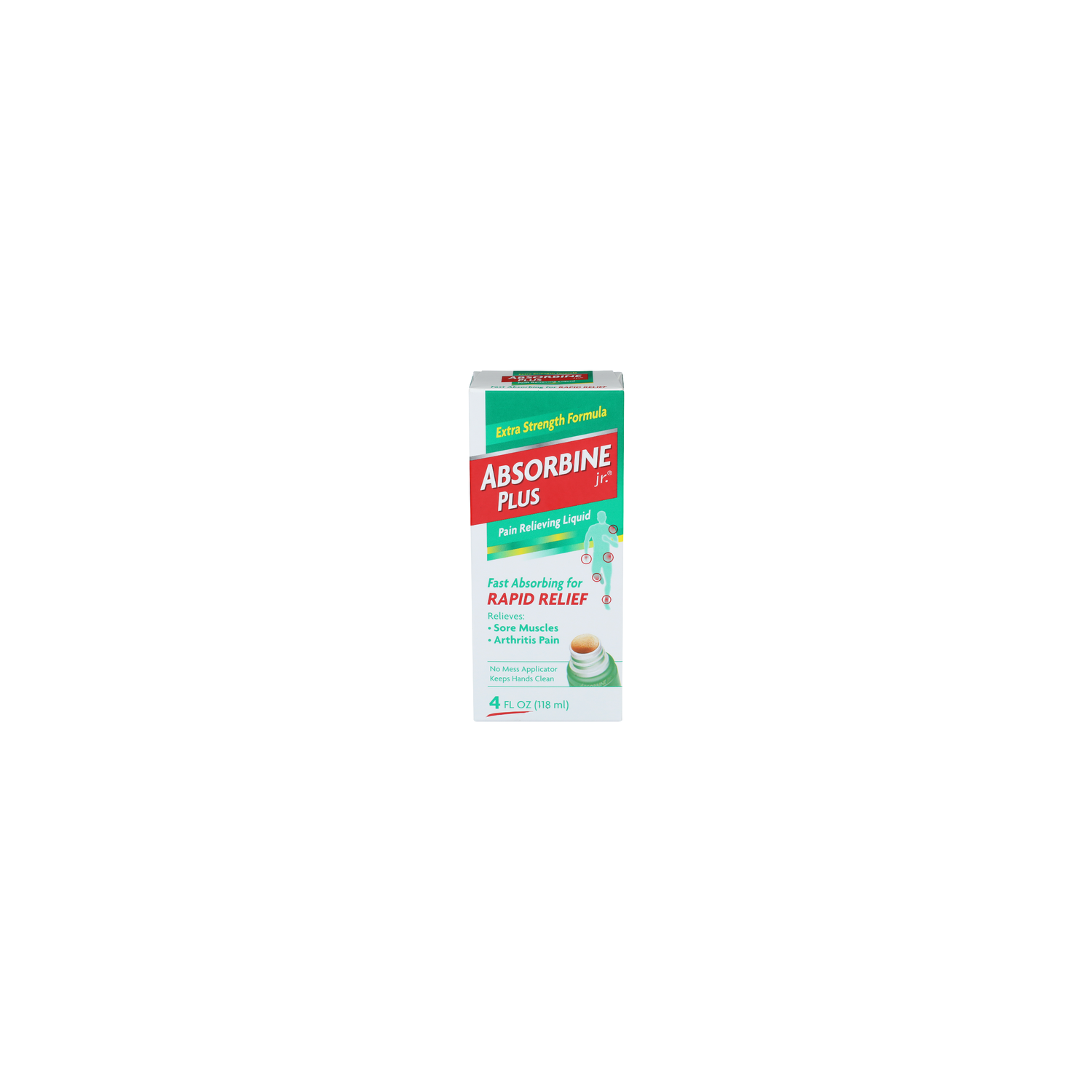 Absorbine Plus JR. Pain Relieving Liquid - 4 Fluid Ounce Image 1 of 2