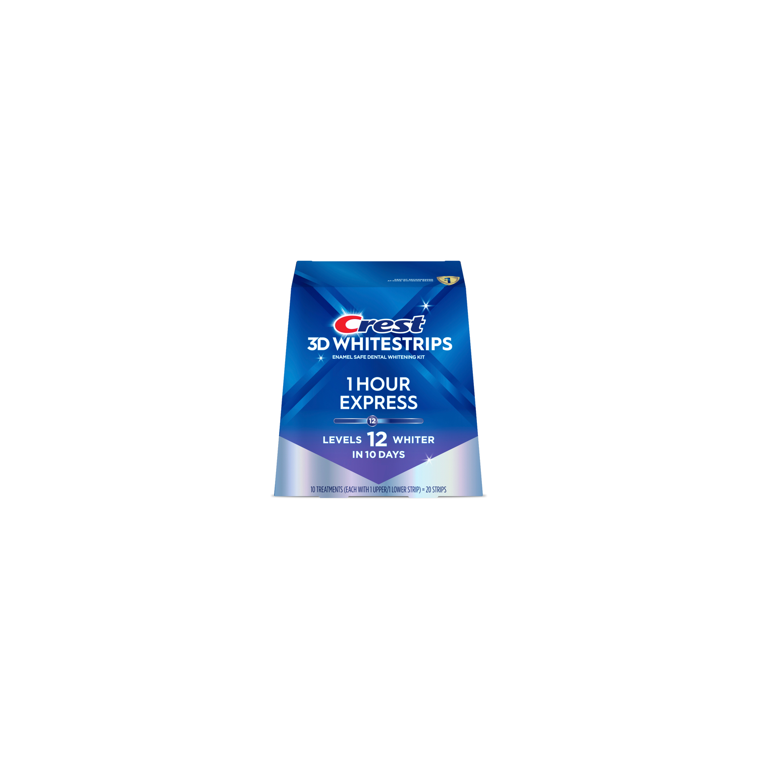Crest 3D 1-Hour Express At-home Teeth Whitening Kit - 10 Count Image 1 of 2