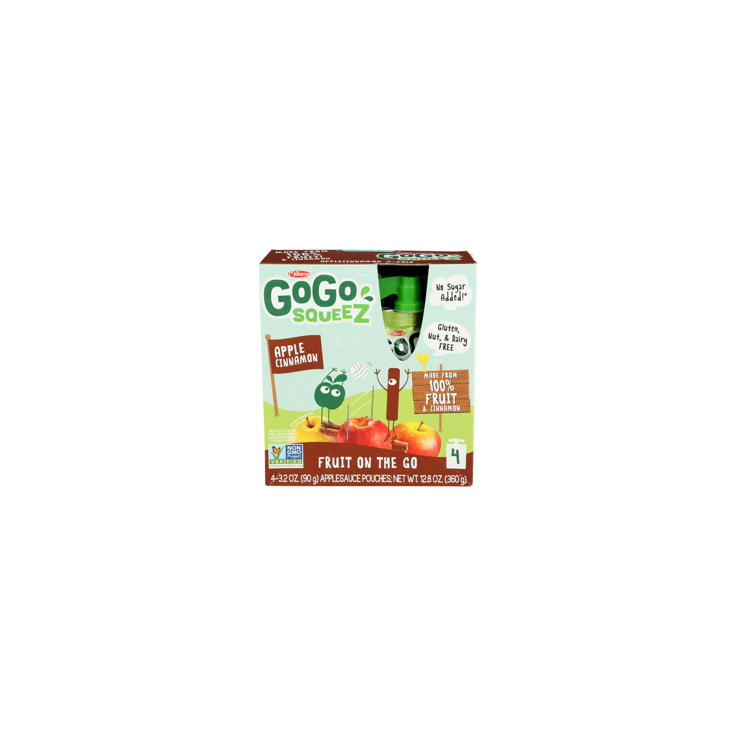 Gogo Squeez Applesauce Pouches - 3.2 Ounce - 4 Count Image 1 of 3