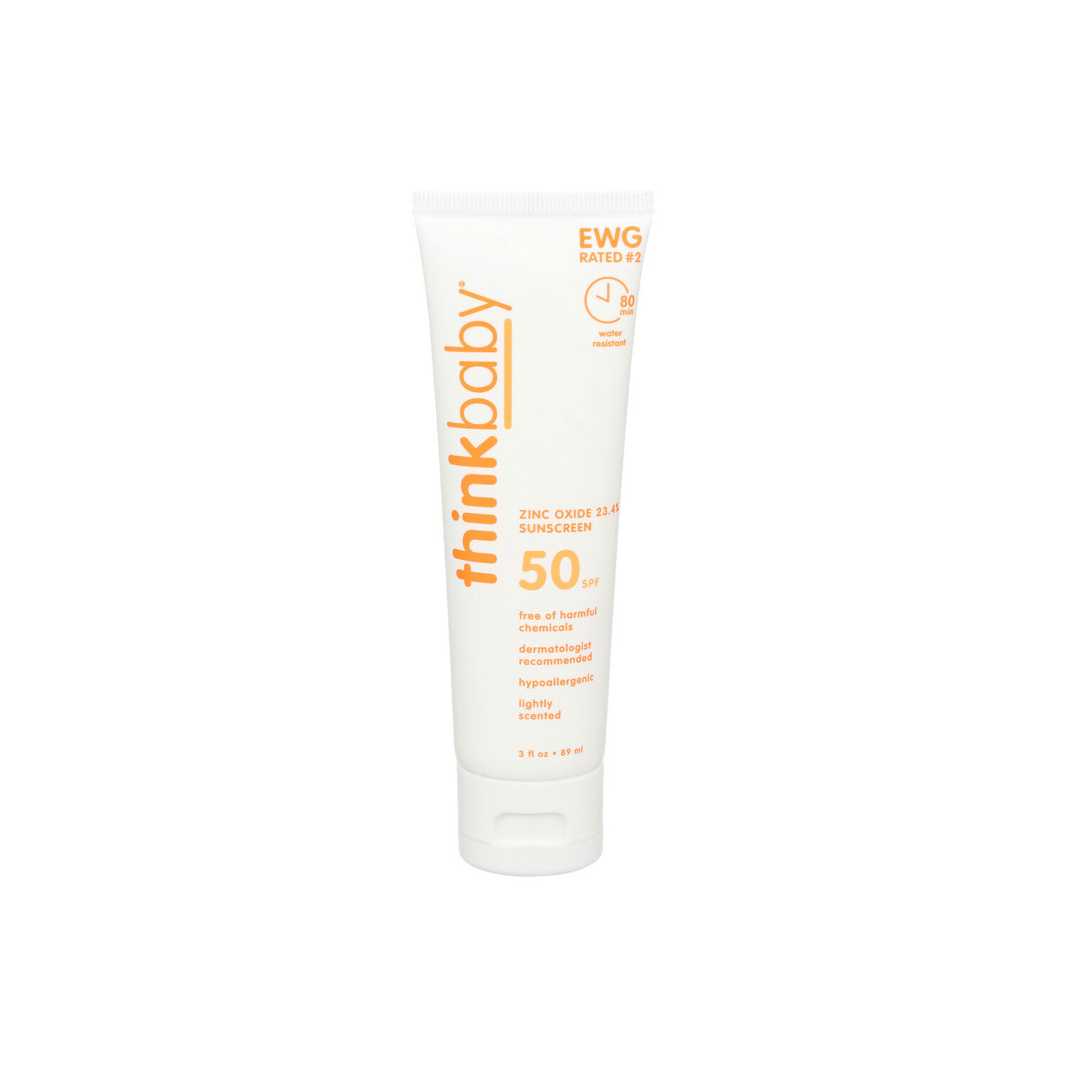 Thinkbaby Sunscreen Safe Spf 50+ - 3 Fluid Ounce Image 1 of 2