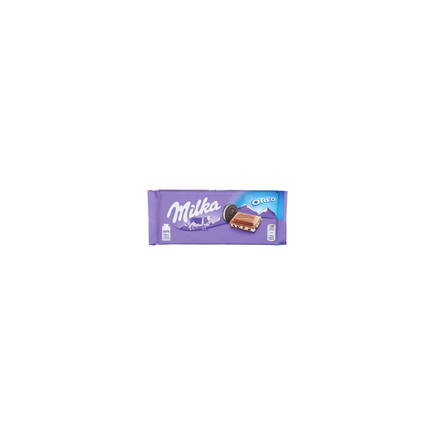 MILKA & OREO Milk Chocolate With Cream Filled Oreo Biscuits Pieces - 3.5 Ounce Image 1 of 4