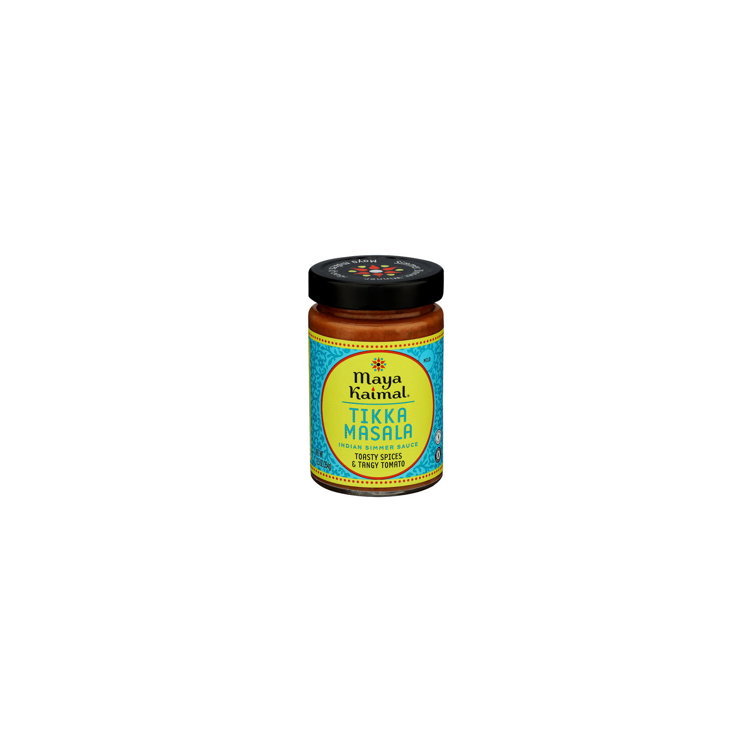 Maya Kaimal Tikka Masala Shelf Stable Jarred Sauce Simmer Glass - 12.5 Ounce Image 1 of 4