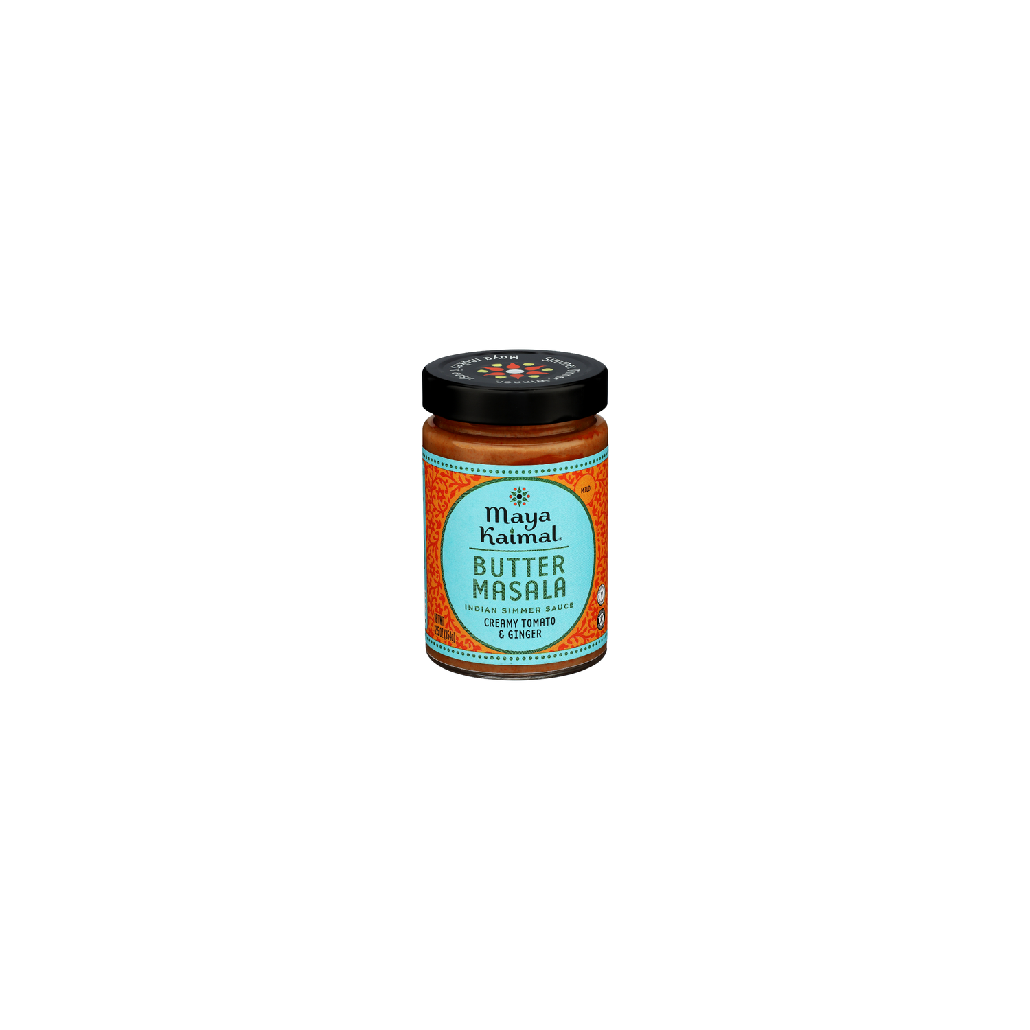 Maya Kaimal Butter Masala Shelf Stable Jarred Sauce Simmer Glass - 12.5 Ounce Image 1 of 4