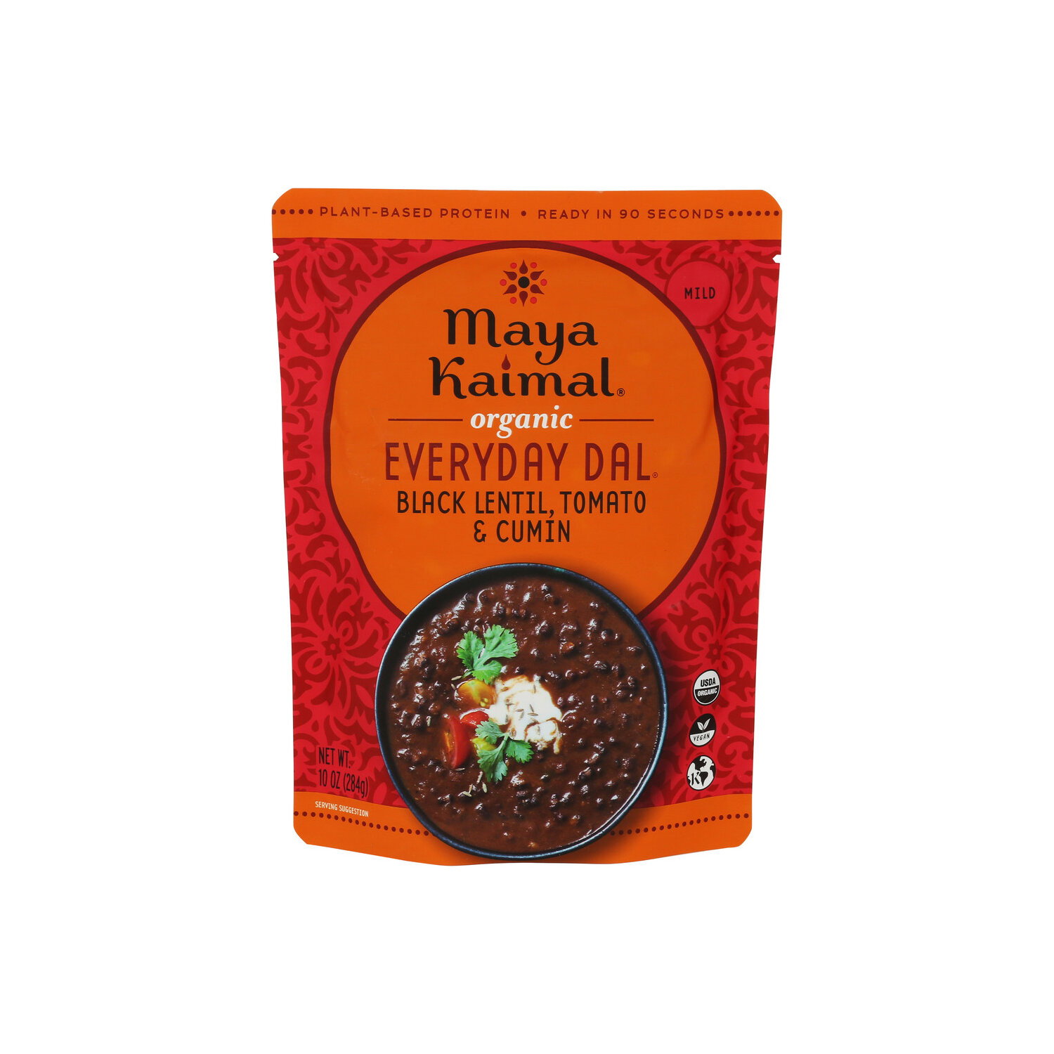 Maya Kaimal Organic Everyday Dal Black Lentil Tomato Cumin - 10 Ounce Image 1 of 4