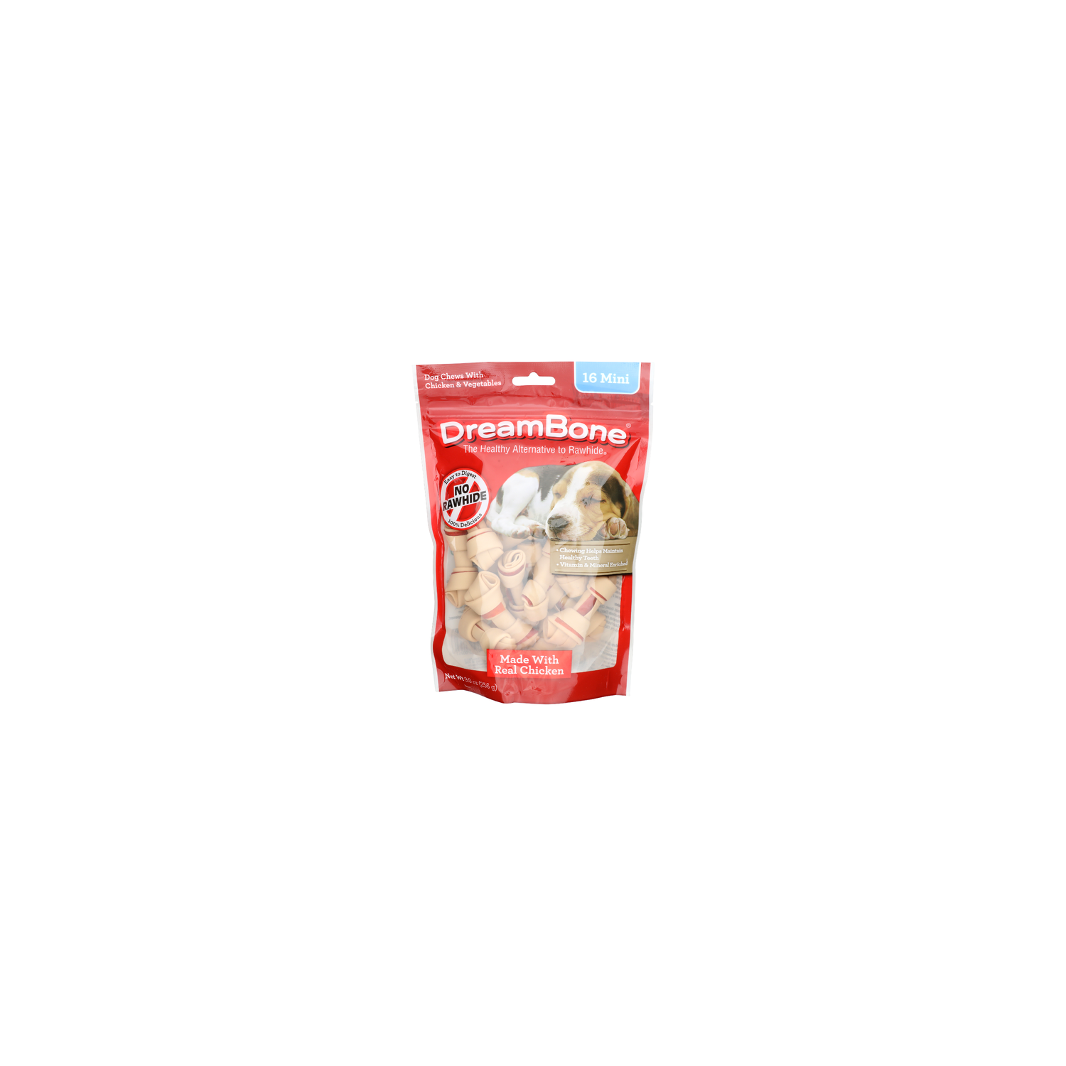 Dreambone Chicken & Vegetables Dog Chews - 0.563 Ounce - 16 Count Image 1 of 4