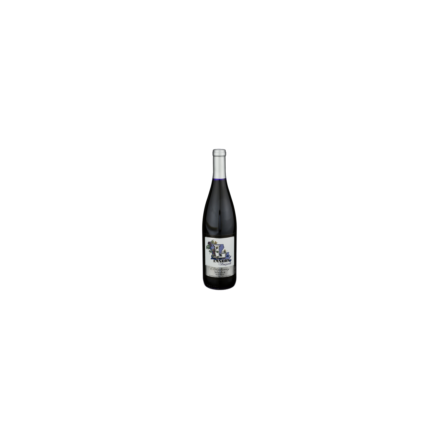 Landry Vineyards Blueberry Table Wine Merlot - 750 ml Image 1 of 2