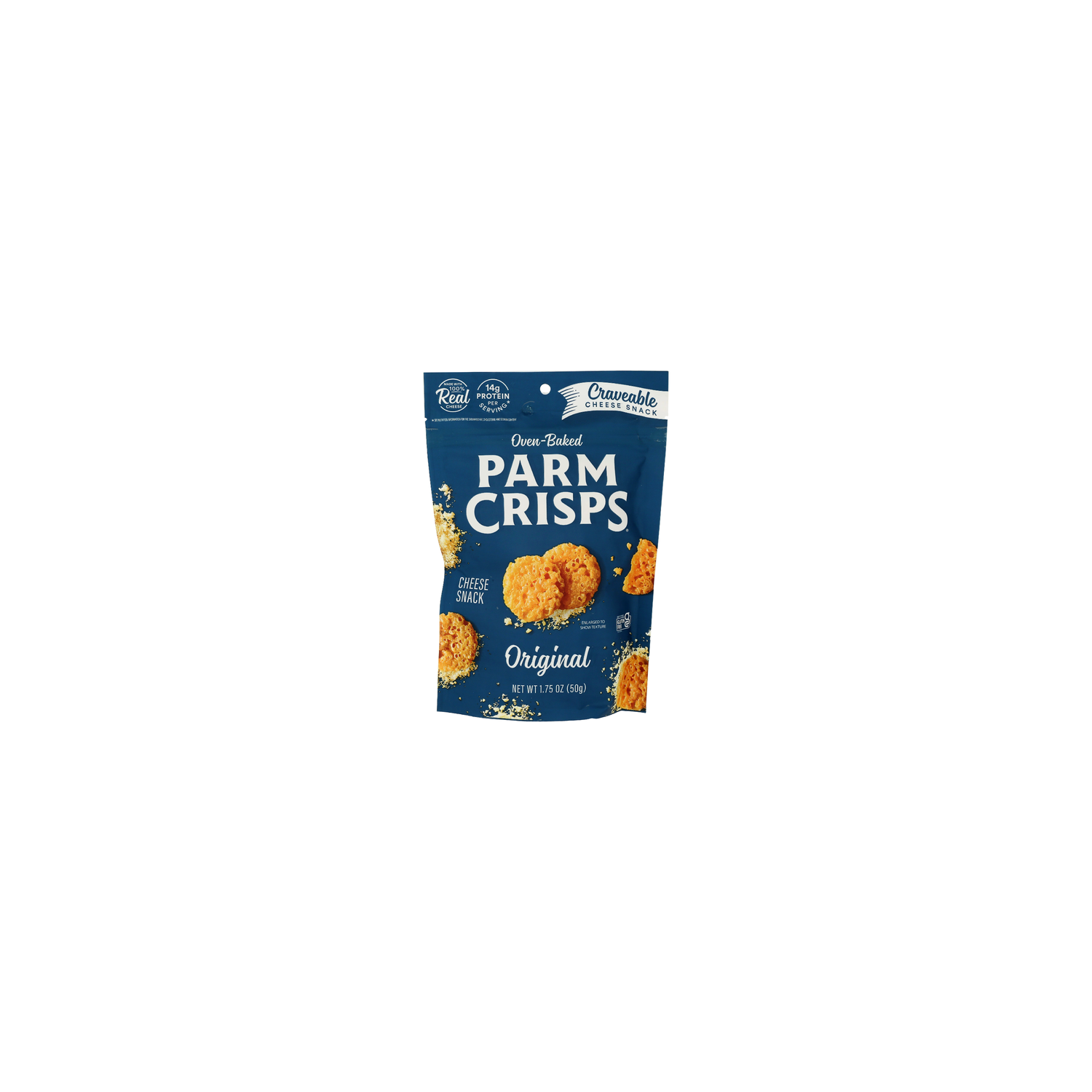 Parmcrisps Original Cheese Snack - 1.75 Ounce Image 1 of 4