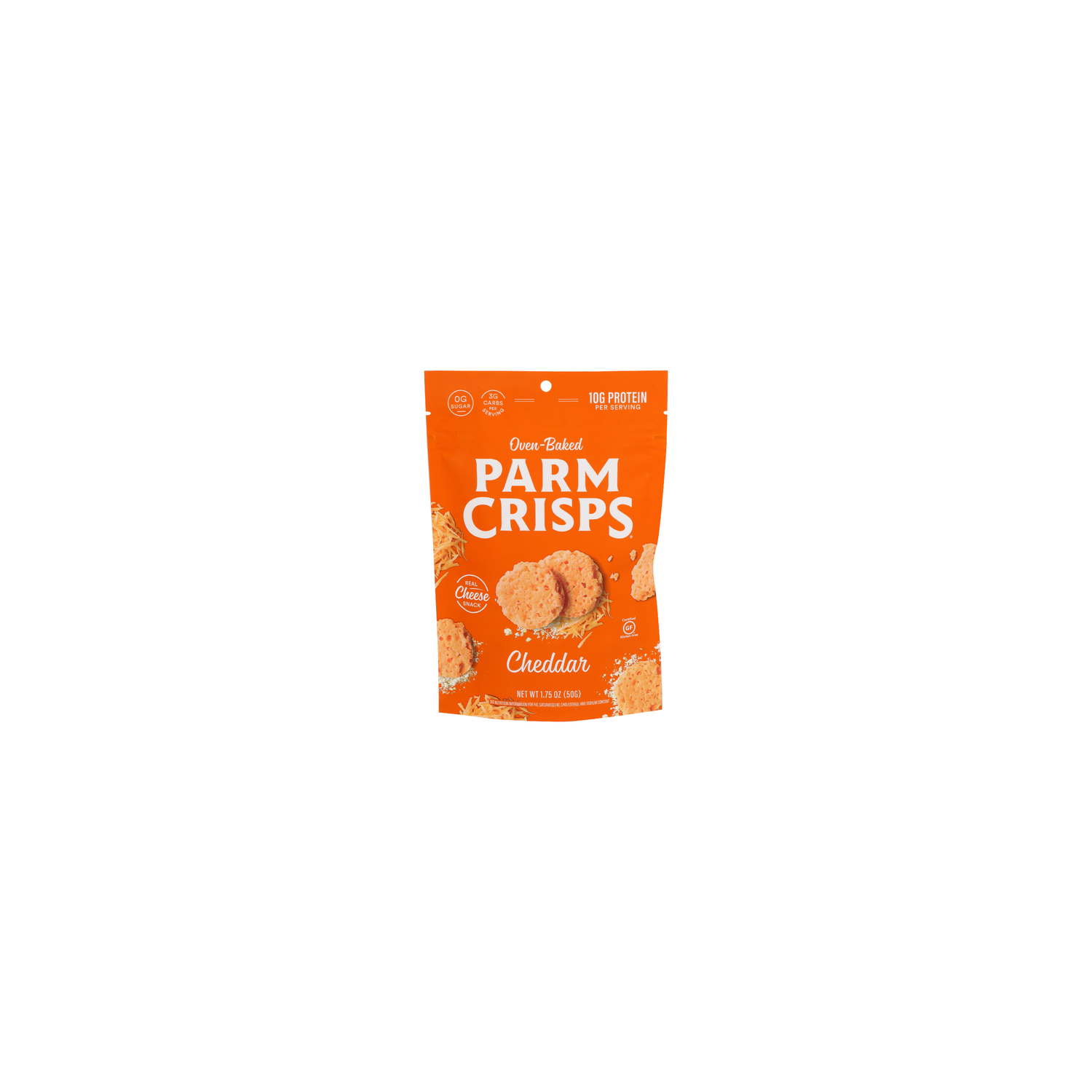Parmcrisps Cheddar Cheese Crisps - 1.75 Ounce Image 1 of 4