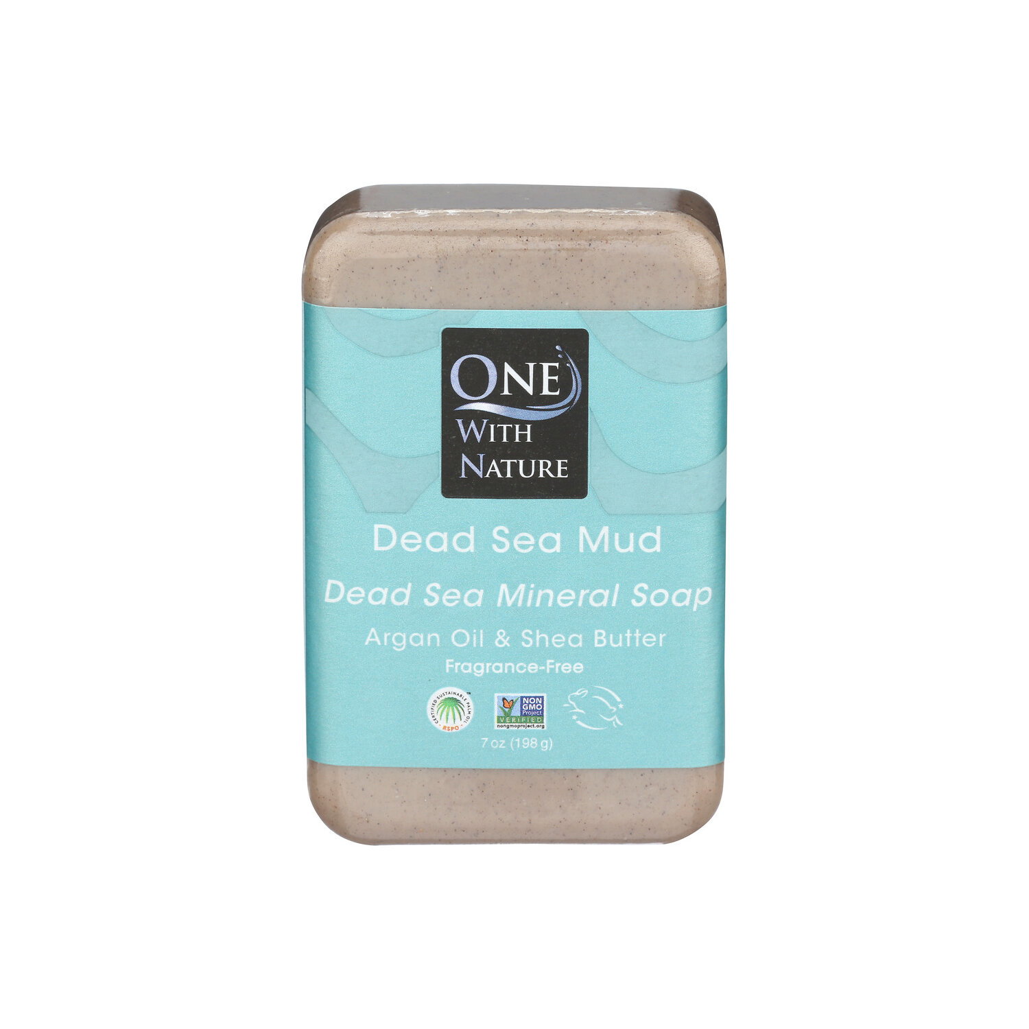 One With Nature Dead Sea Mud Bar Soap Mineral - 7 Ounce Image 1 of 3