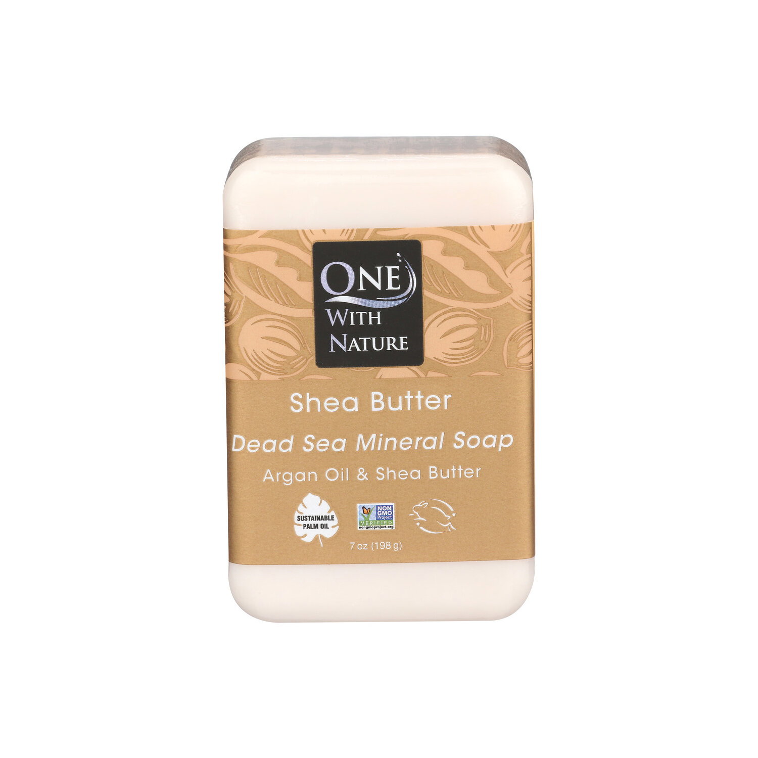 One With Nature Shea Butter Bar Soap Dead Sea Mineral - 7 Ounce Image 1 of 3