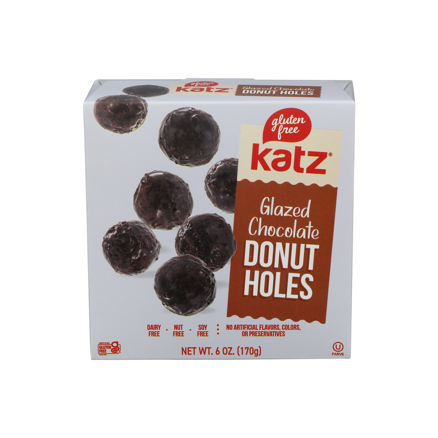 Katz Donut Holes Chocolate Glazed - 6 Ounce Image 1 of 4