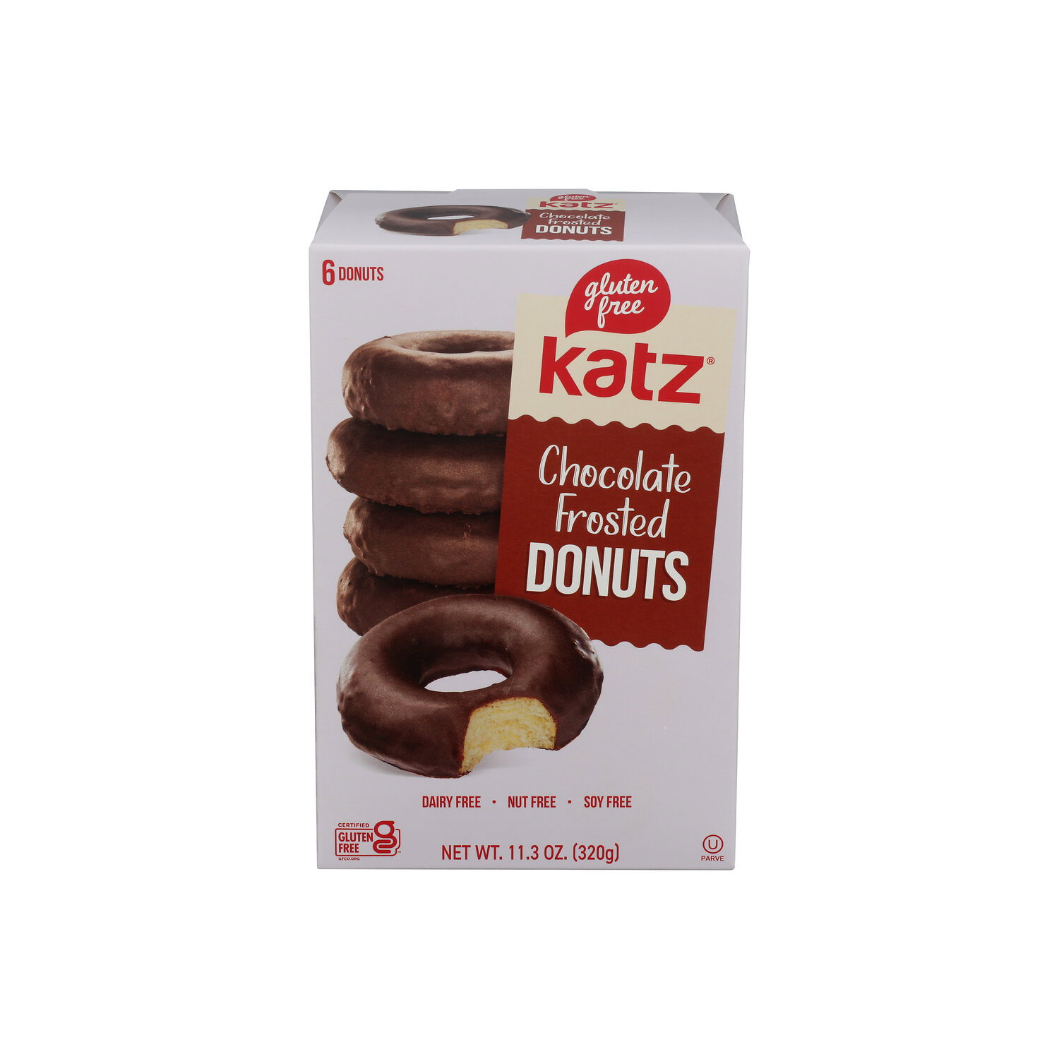 Katz Chocolate Donuts Frosted - 1.883 Ounce - 6 Count Image 1 of 4