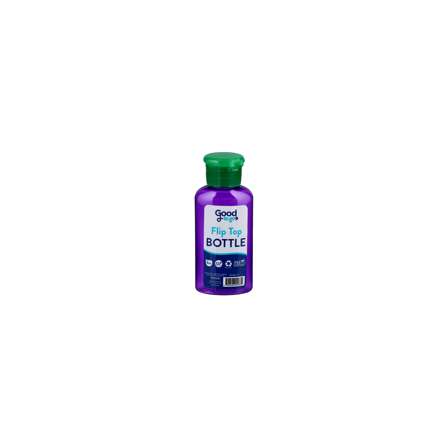Good To Go Flip Top Bottle - 3 Ounce Image 1 of 2