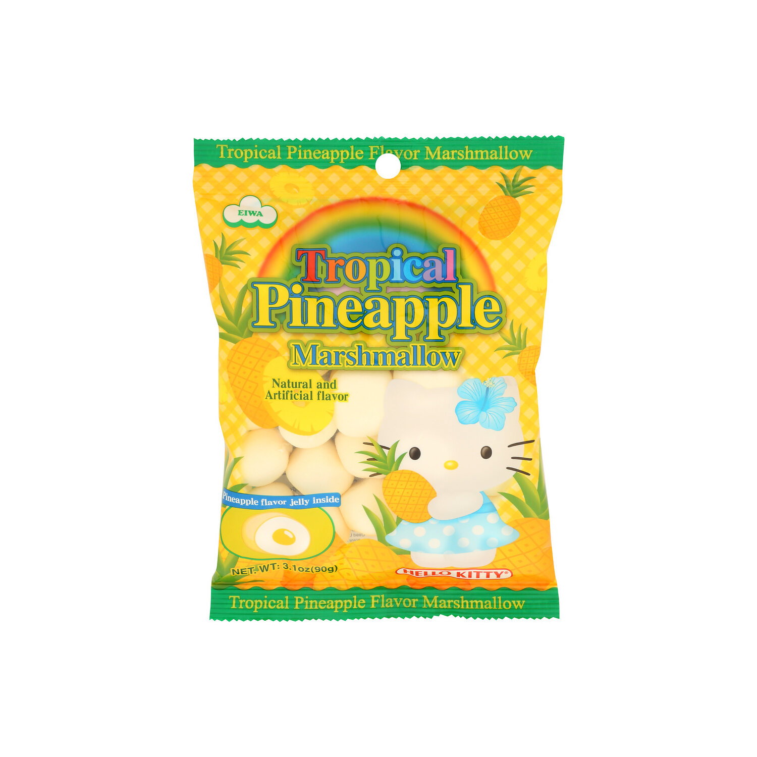 Hello Kitty Tropical Pineapple Marshmallow - 3.1 Ounce Image 1 of 4