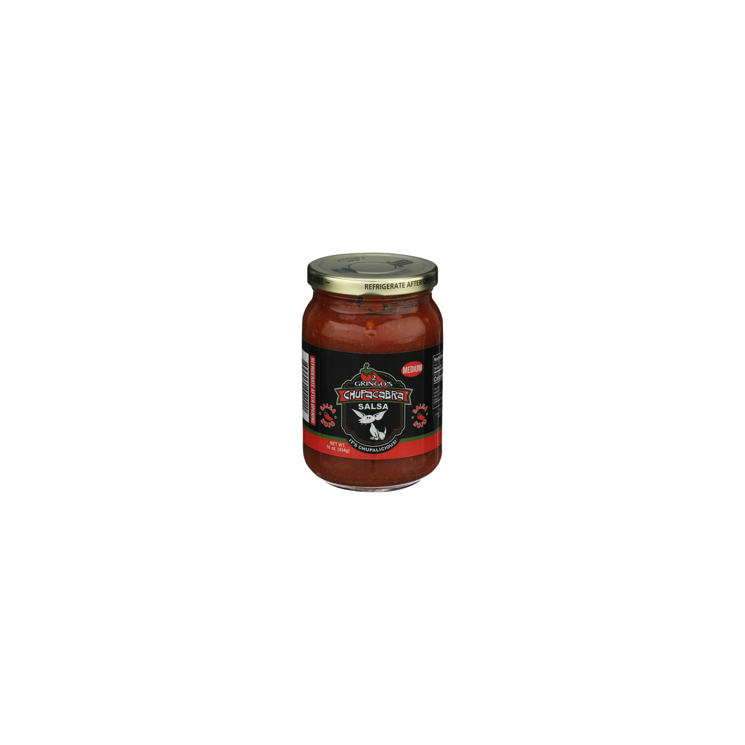 2 GRINGO's Chupacabra Liquid Salsa Medium - 16 Ounce Image 1 of 4