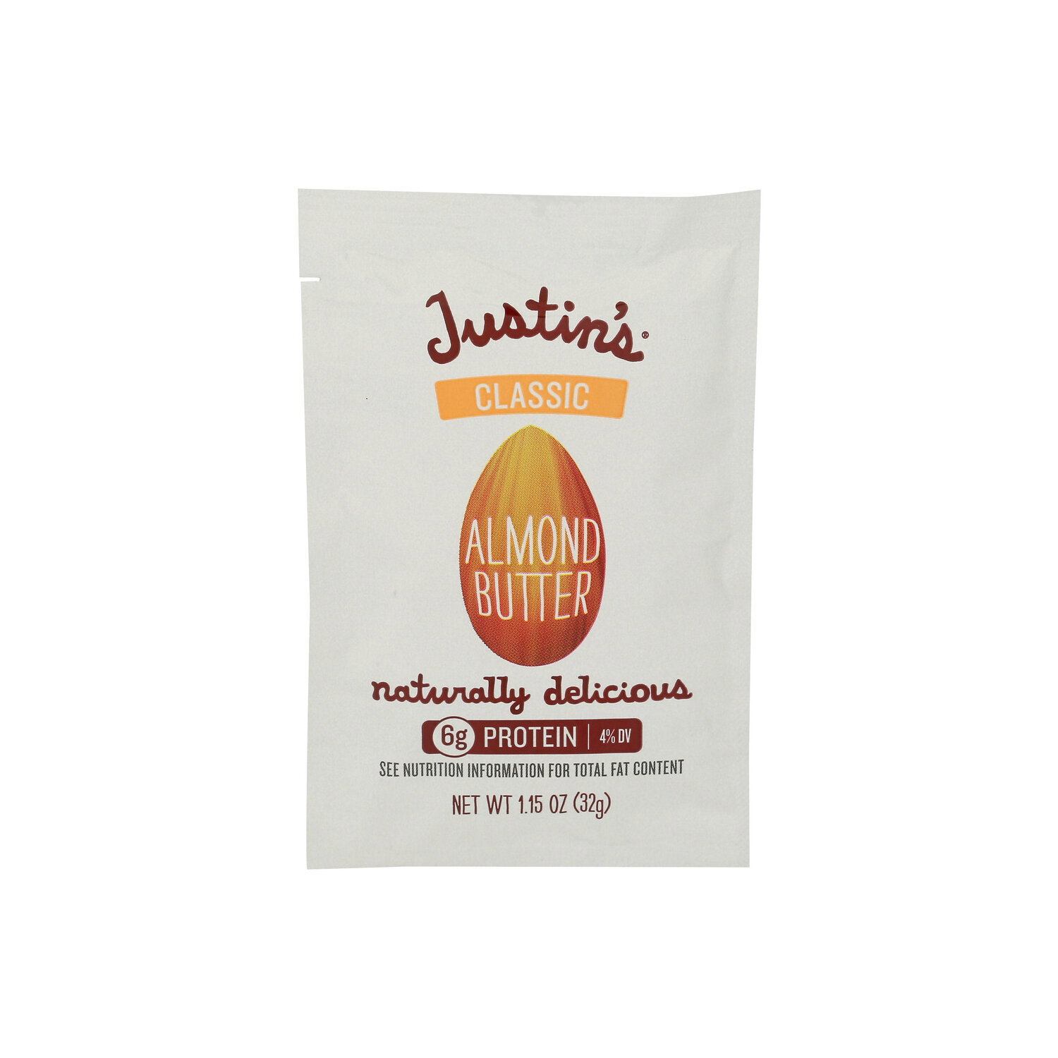 JUSTIN's Classic Almond Butter - 1.15 Ounce Image 1 of 4