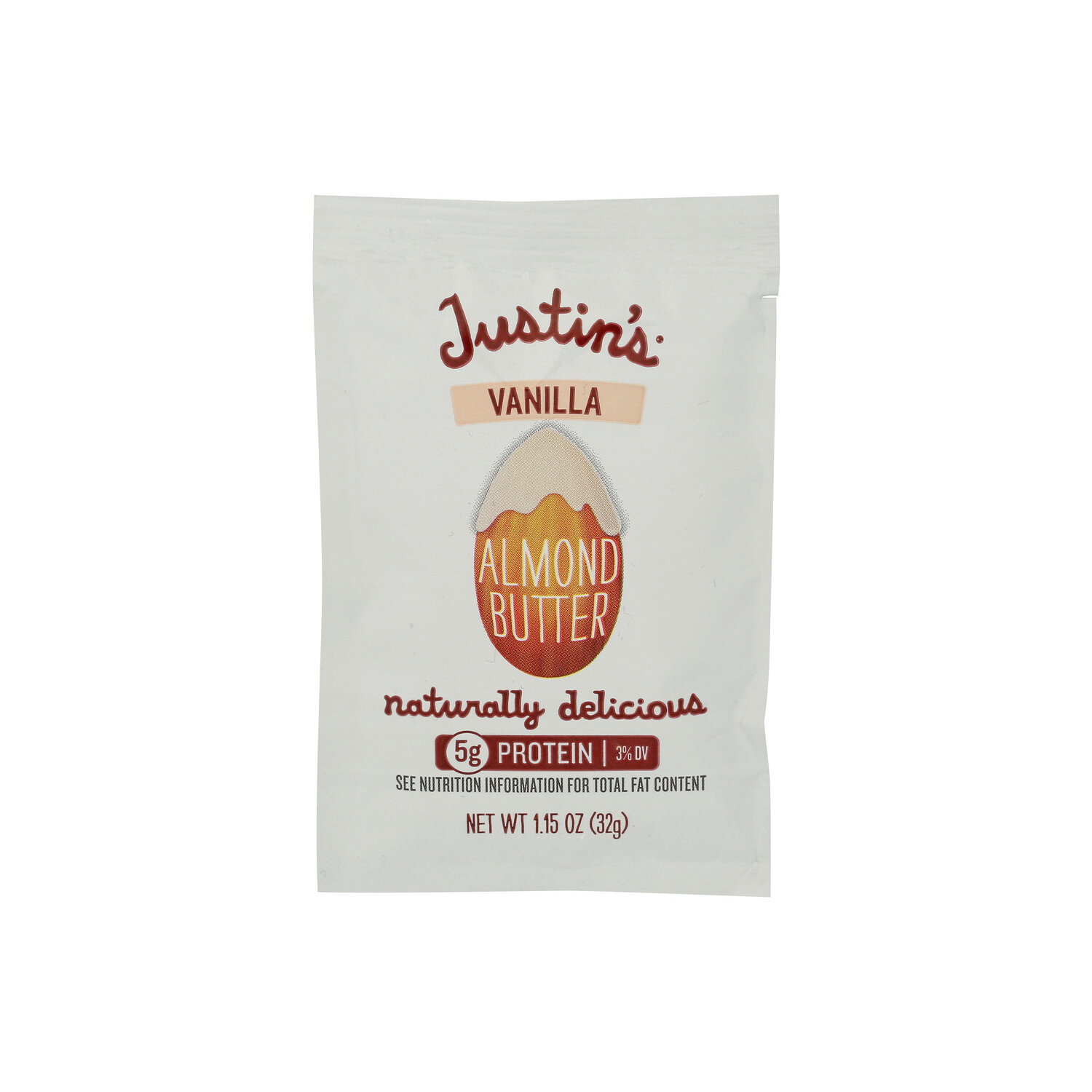 JUSTIN's Vanilla Almond Butter - 1.15 Ounce Image 1 of 4