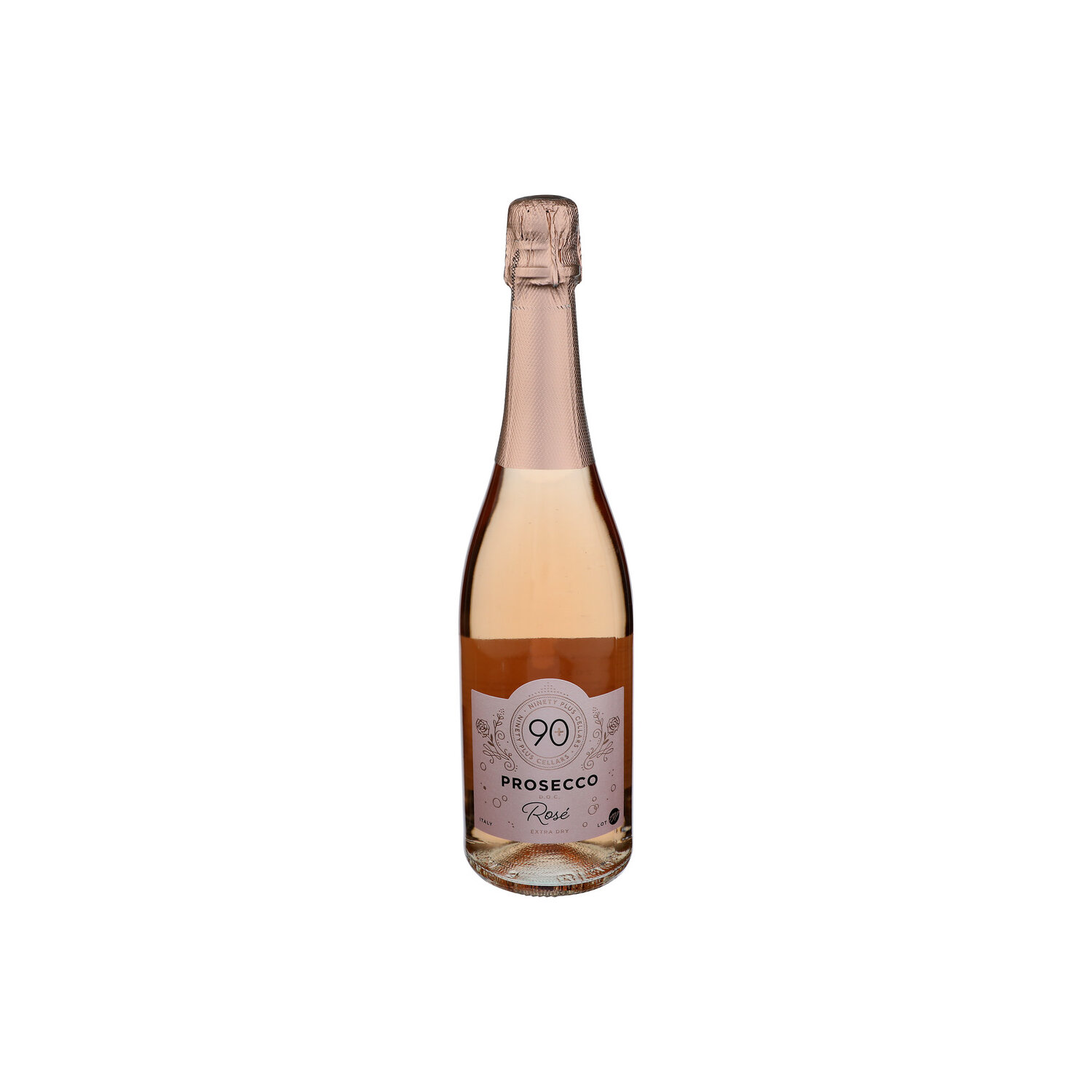 9+ Cellars 90 Plus Cellars Prosecco Rose 750 - 750 ml Image 1 of 2