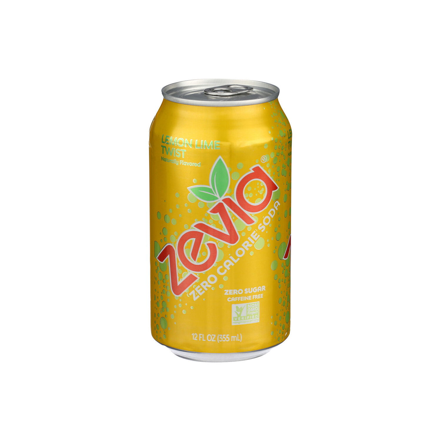 *さわ* Zevia Lemon Lime Twist Soda - 12 Fluid Ounce - 1 Count