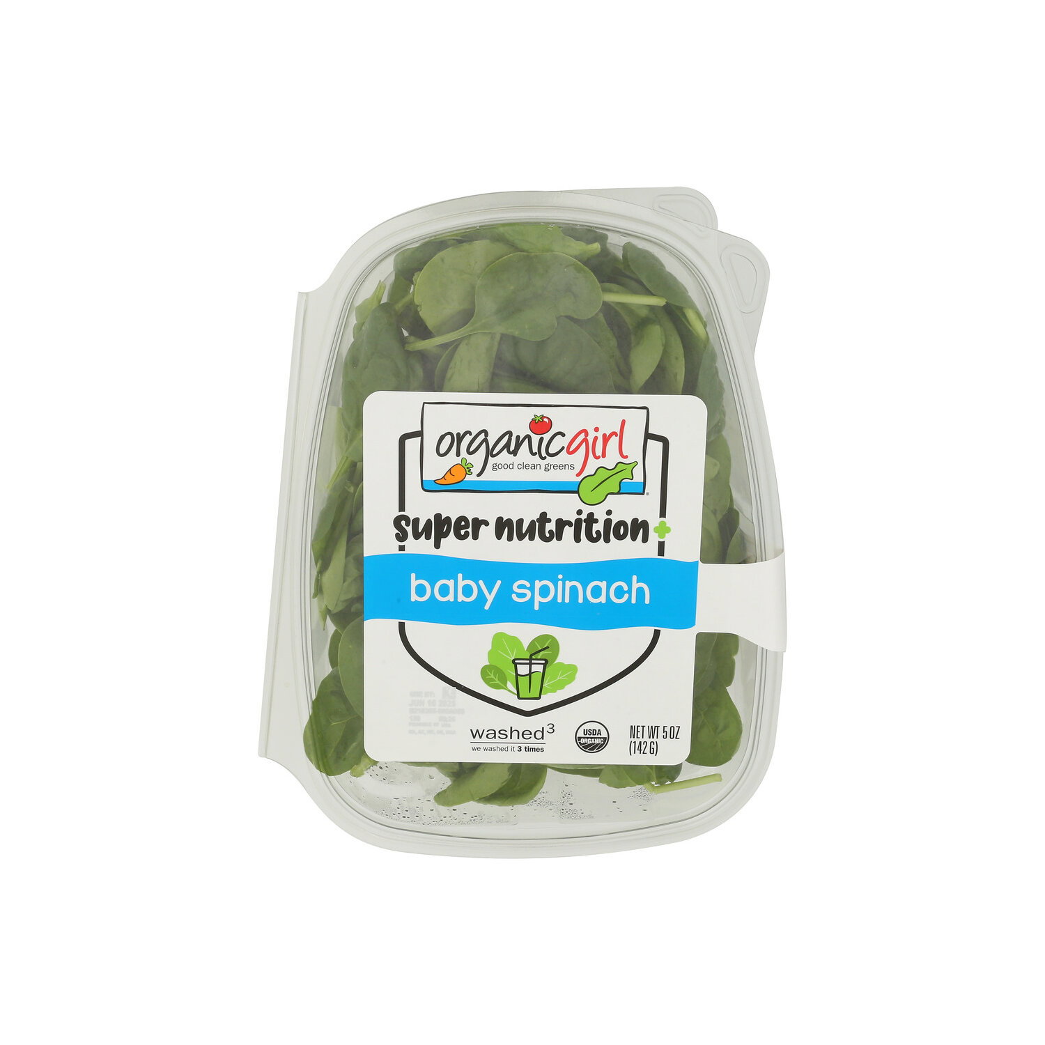 Organicgirl Baby Spinach Organic - 5 Ounce Image 1 of 4