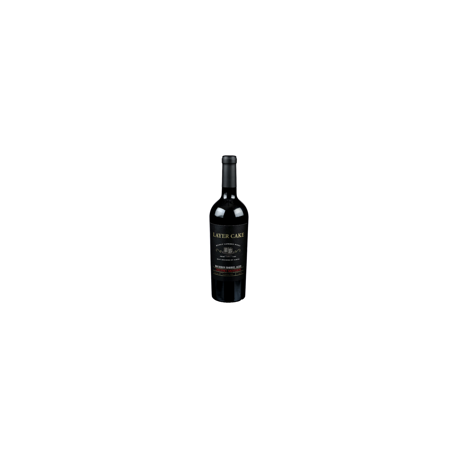 Layer Cake Cabernet Sauvignon Bourbon Barrel Aged - 750 ml Image 1 of 2
