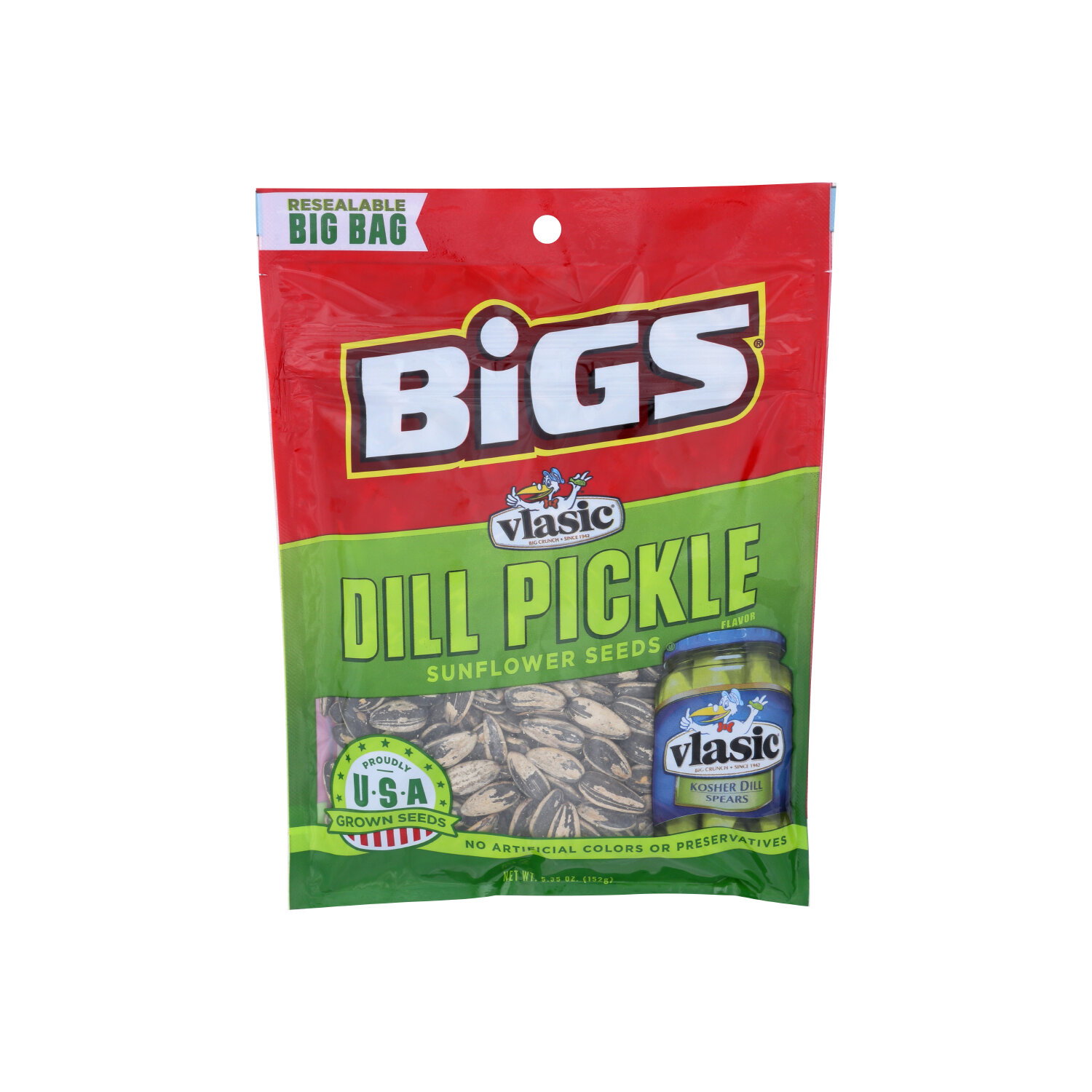 Bigs Sunflower Seeds Vlasic Dill Pickle - 5.35 Ounce - Super 1 Foods