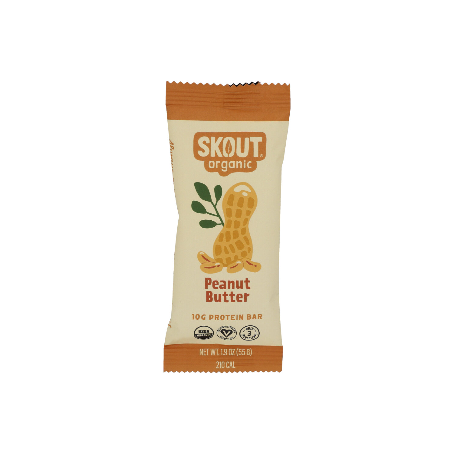 Skout Organic Peanut Butter Protein Bar - 1.9 Ounce Image 1 of 4