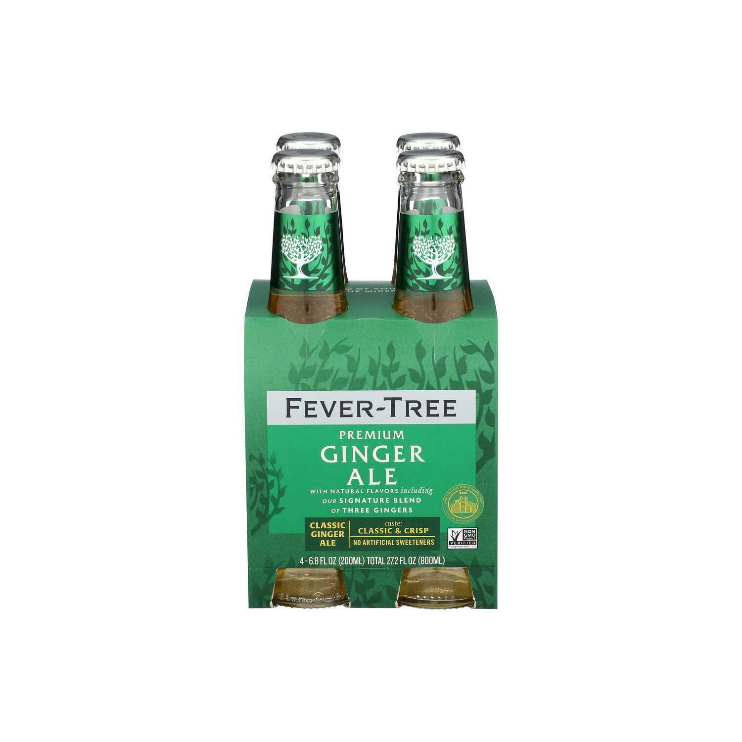 FEVER-TREE Ginger Ale - 6.8 Fluid Ounce - 4 Count