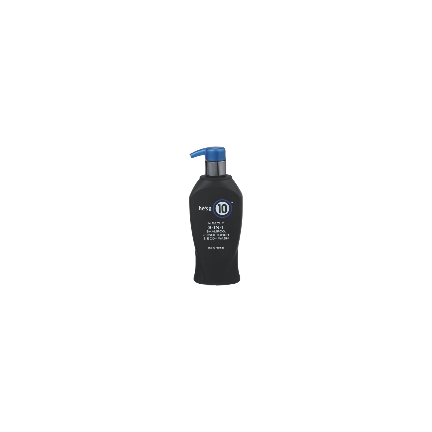 HE's A 10 Miracle 3-In-1 Shampoo, Conditioner & Body Wash - 295 ml Image 1 of 3