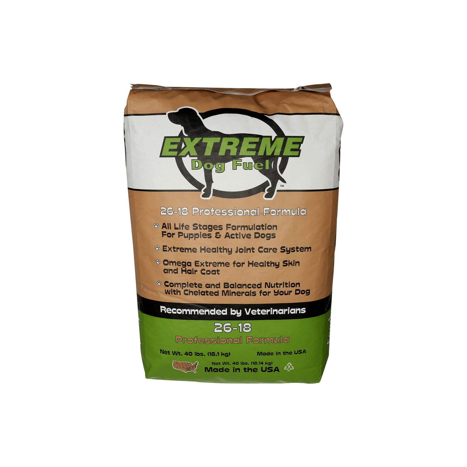 Extreme Dog Fuel 26-18 Professional Formula Food - 40 Pound Image 1 of 4