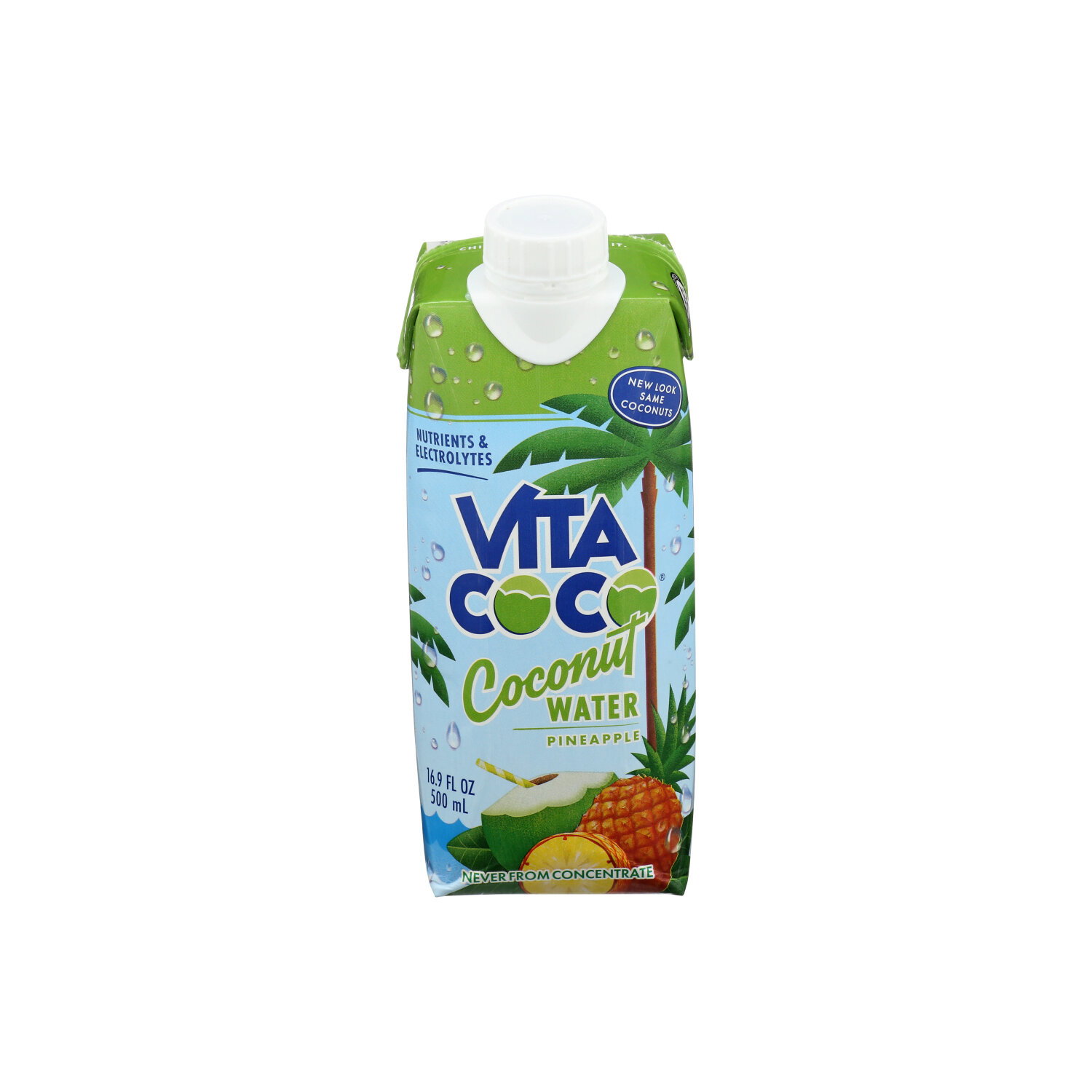 Vita Coco Coconut Water Pineapple - 16.9 Fluid Ounce Image 1 of 4