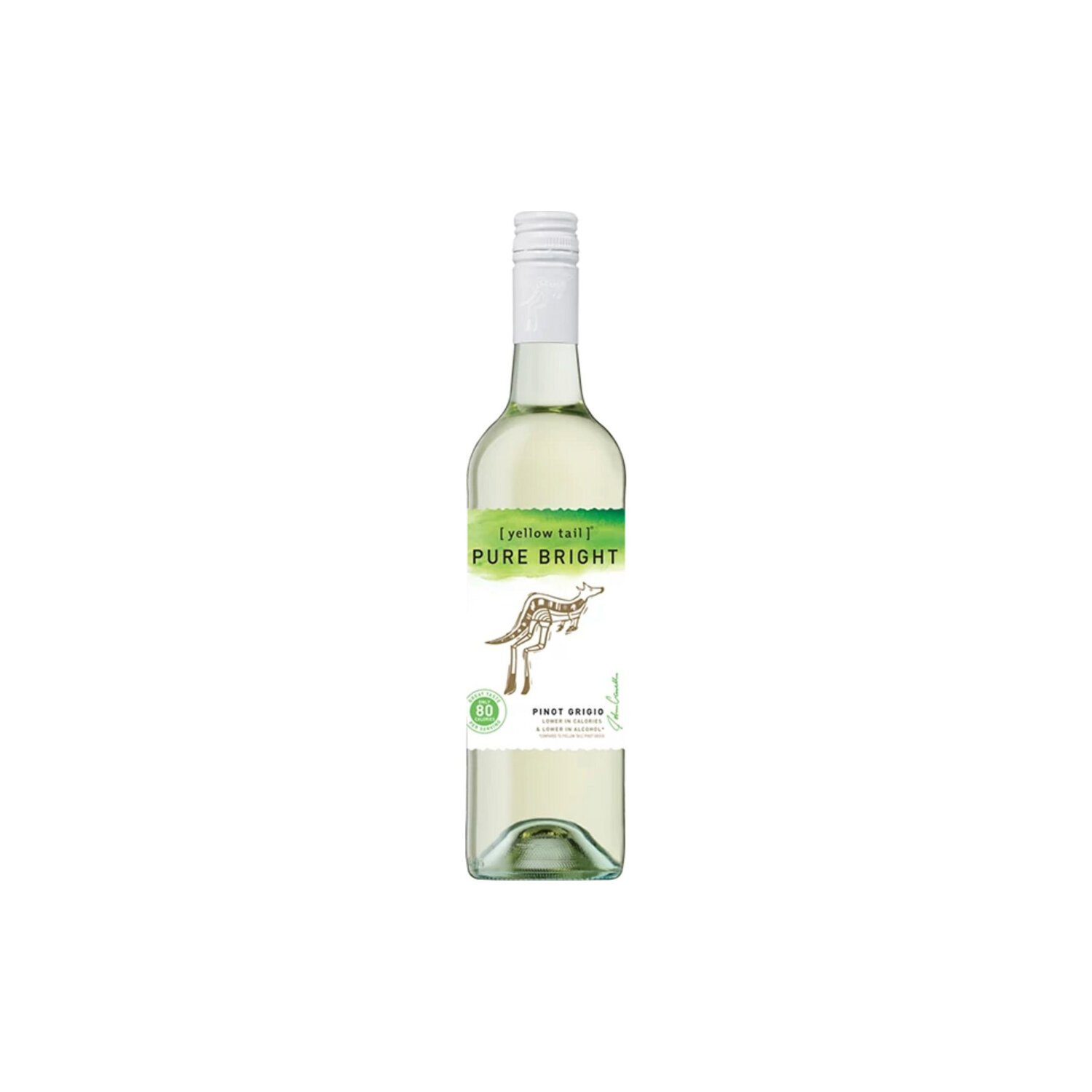 Yellow Tail Pure Bright Pinot Grigio Australia White Wine, 750 ml     - 750 Milliliter