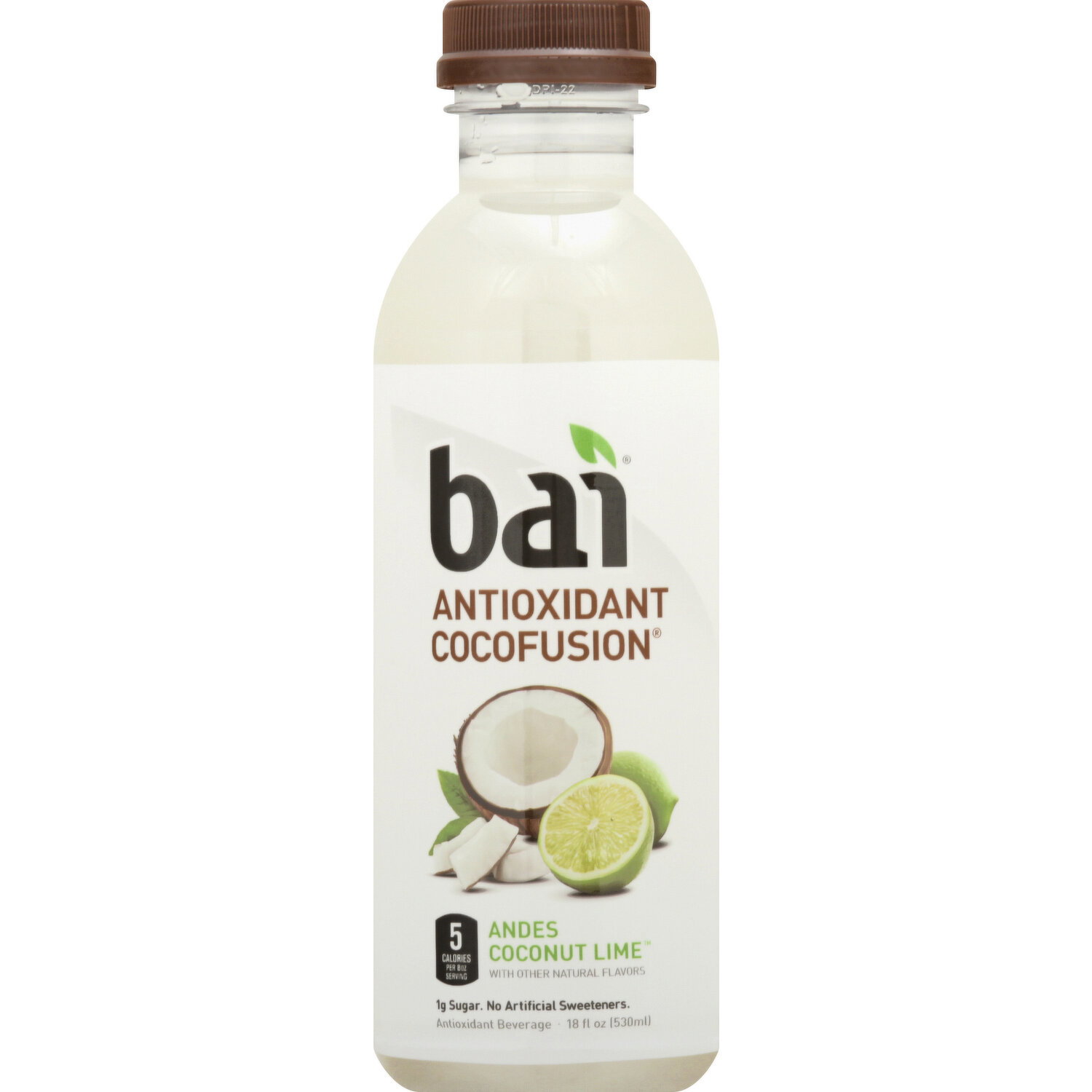 Bai Antioxidant Beverage, Andes Coconut Lime Image 1 of 3