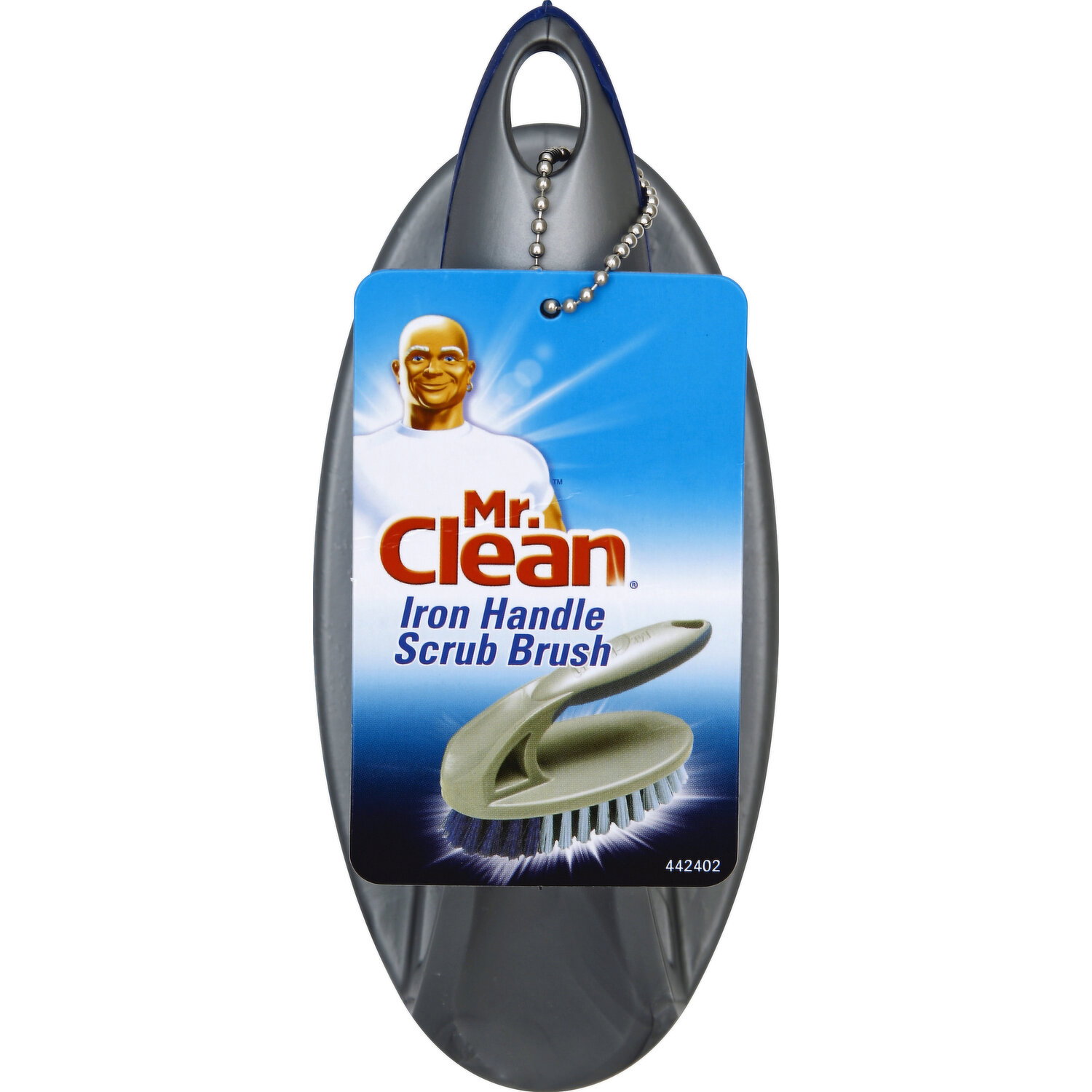 Mr. Clean Scrub Brush, Iron Handle