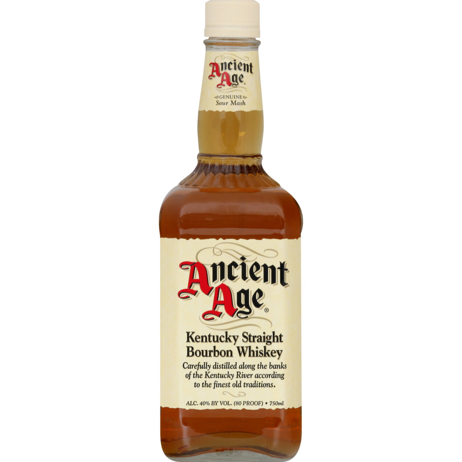 Ancient Age Whiskey, Bourbon, Kentucky Straight - 750 Milliliter