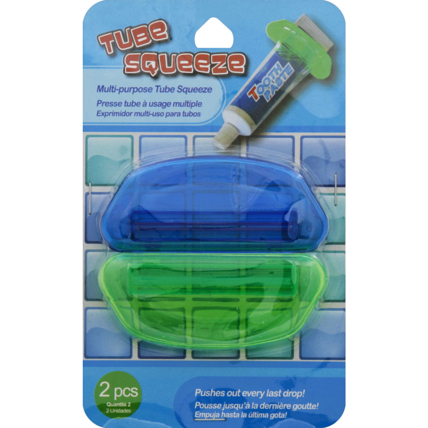 Push tube squeezer, 2 each Push tube squeezer, 2 each
