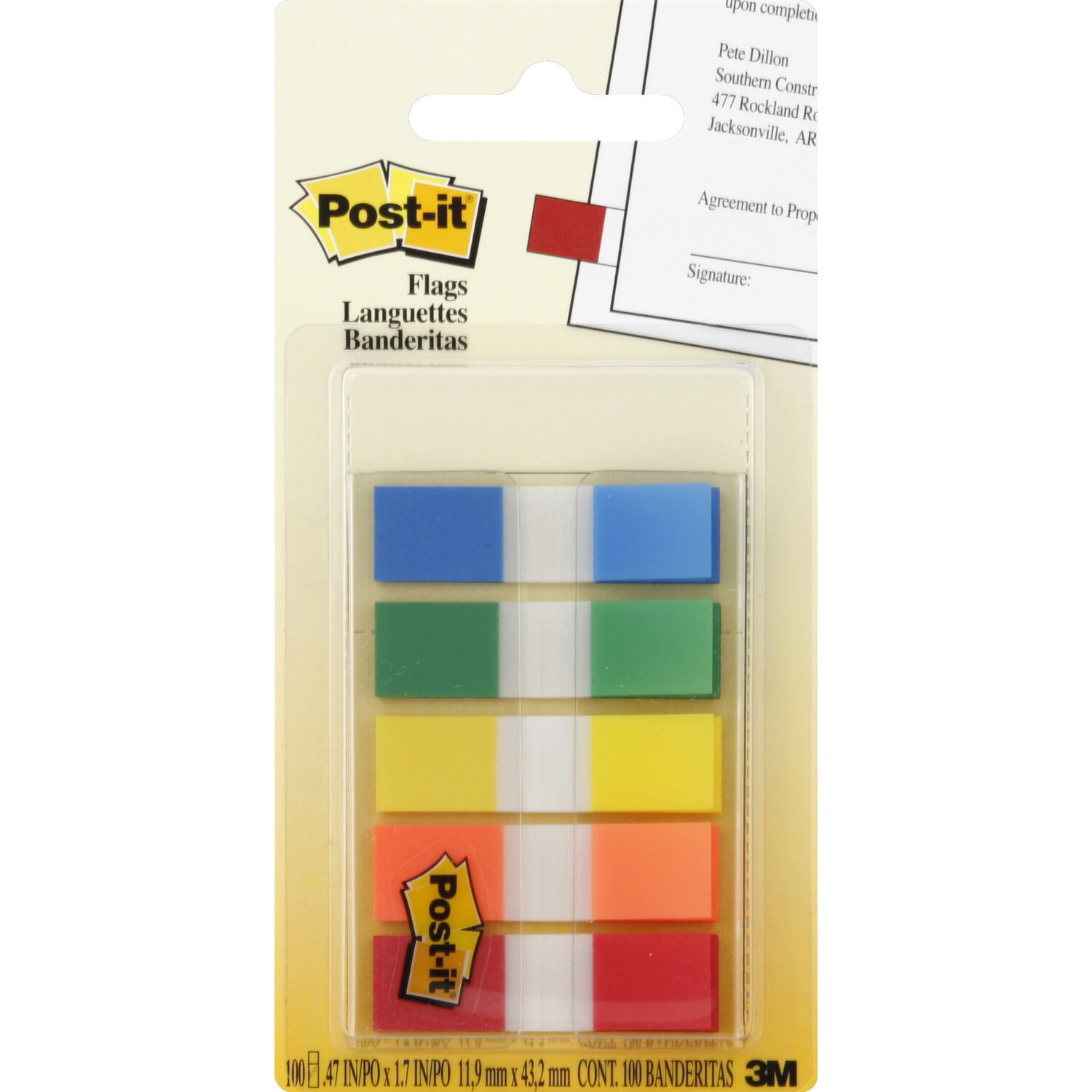 Post-it Flags - 100 Each