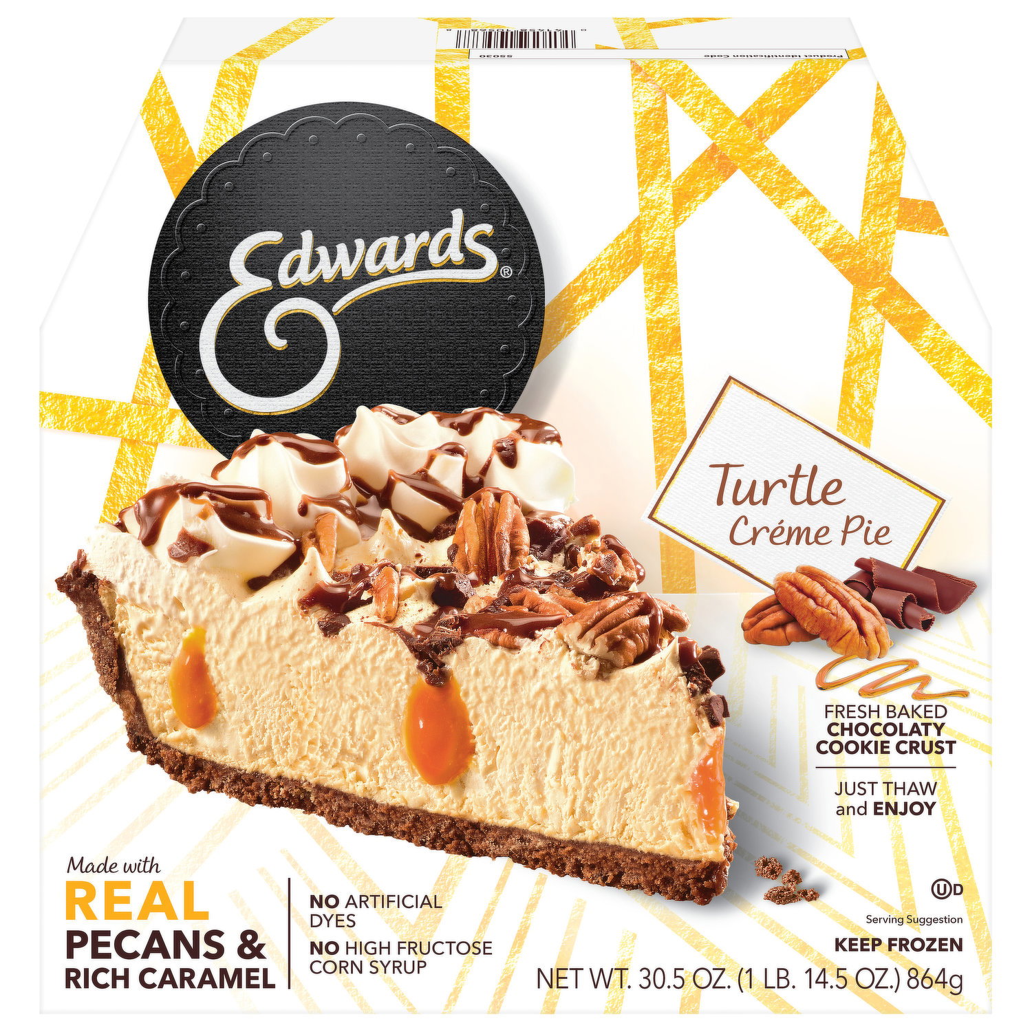 Edwards Creme Pie, Turtle Image 1 of 5
