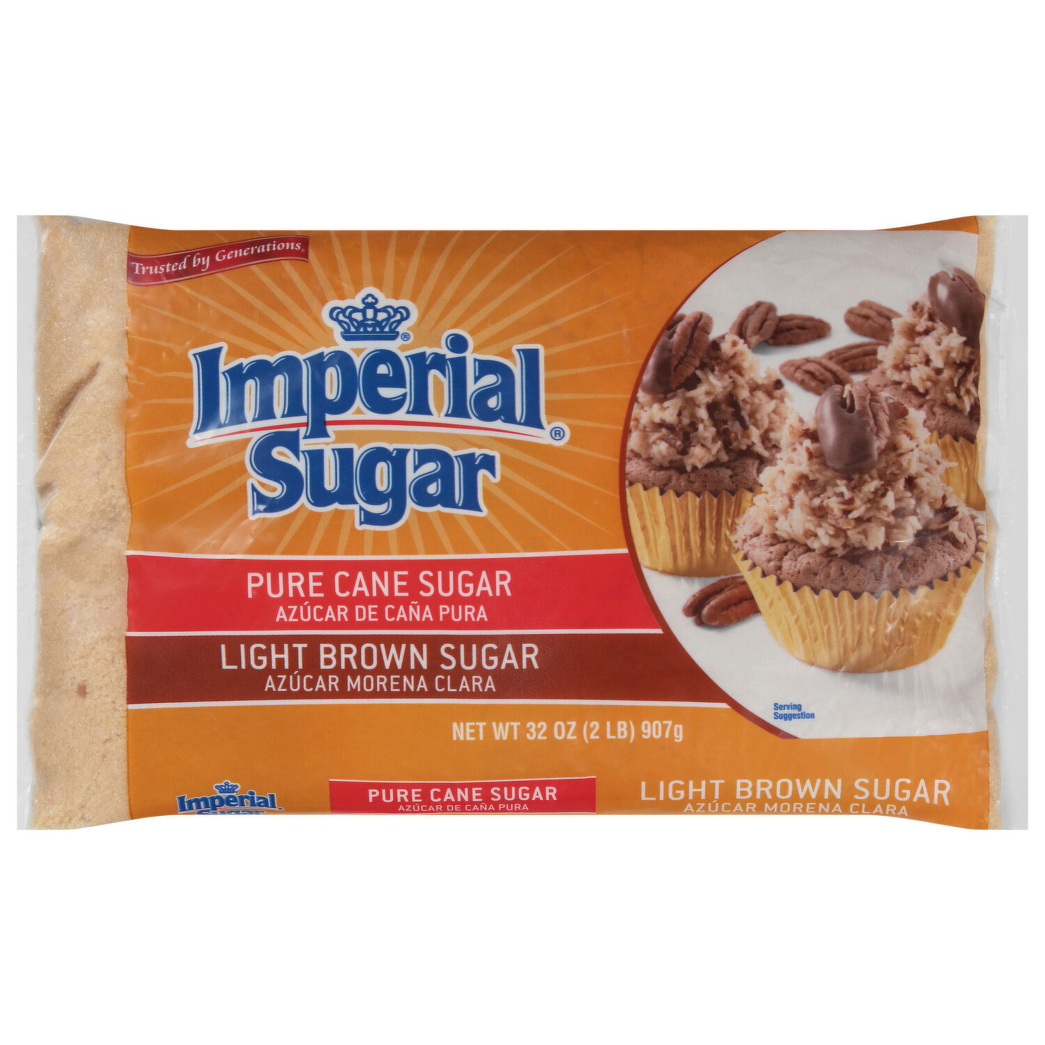 Imperial Sugar Sugar, Light Brown, Pure Cane   Brookshire's