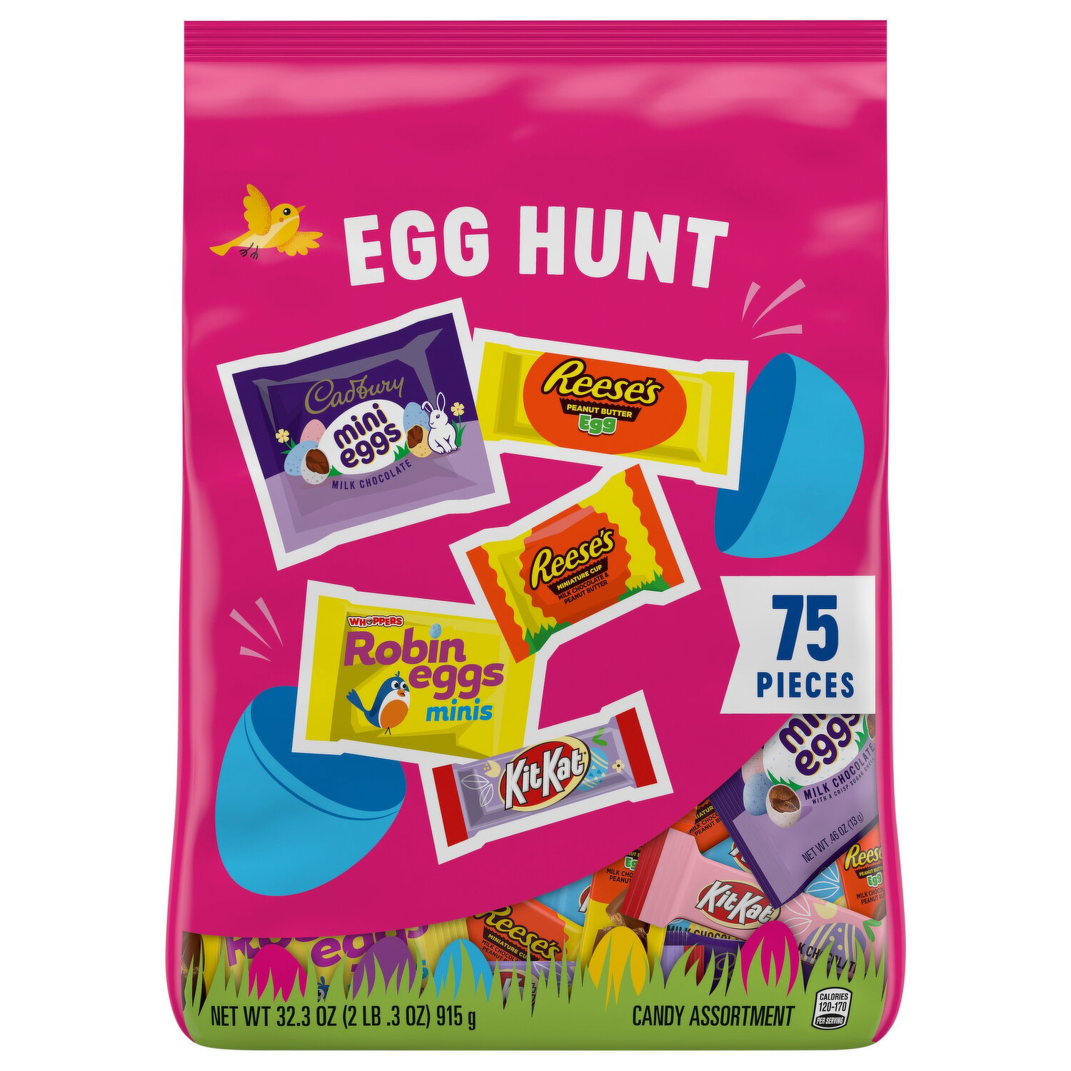 Hershey's Candy Assortment, Egg Hunt - 75 Each Image 1 of 3