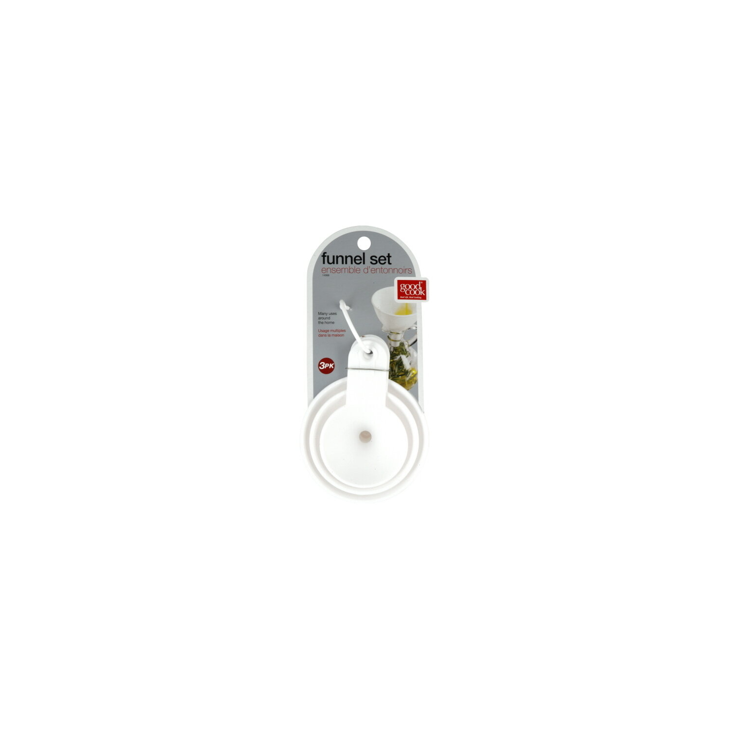 Good Cook Funnel Set, 3 Pk - 3 Each